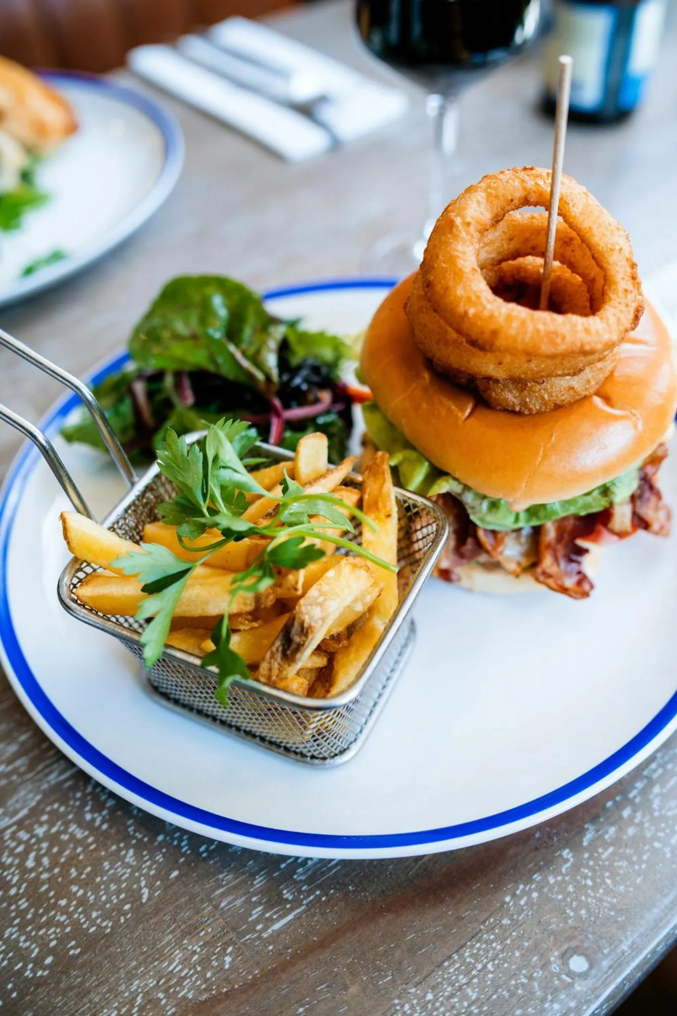 Food close-up in The Wyatt Hotel