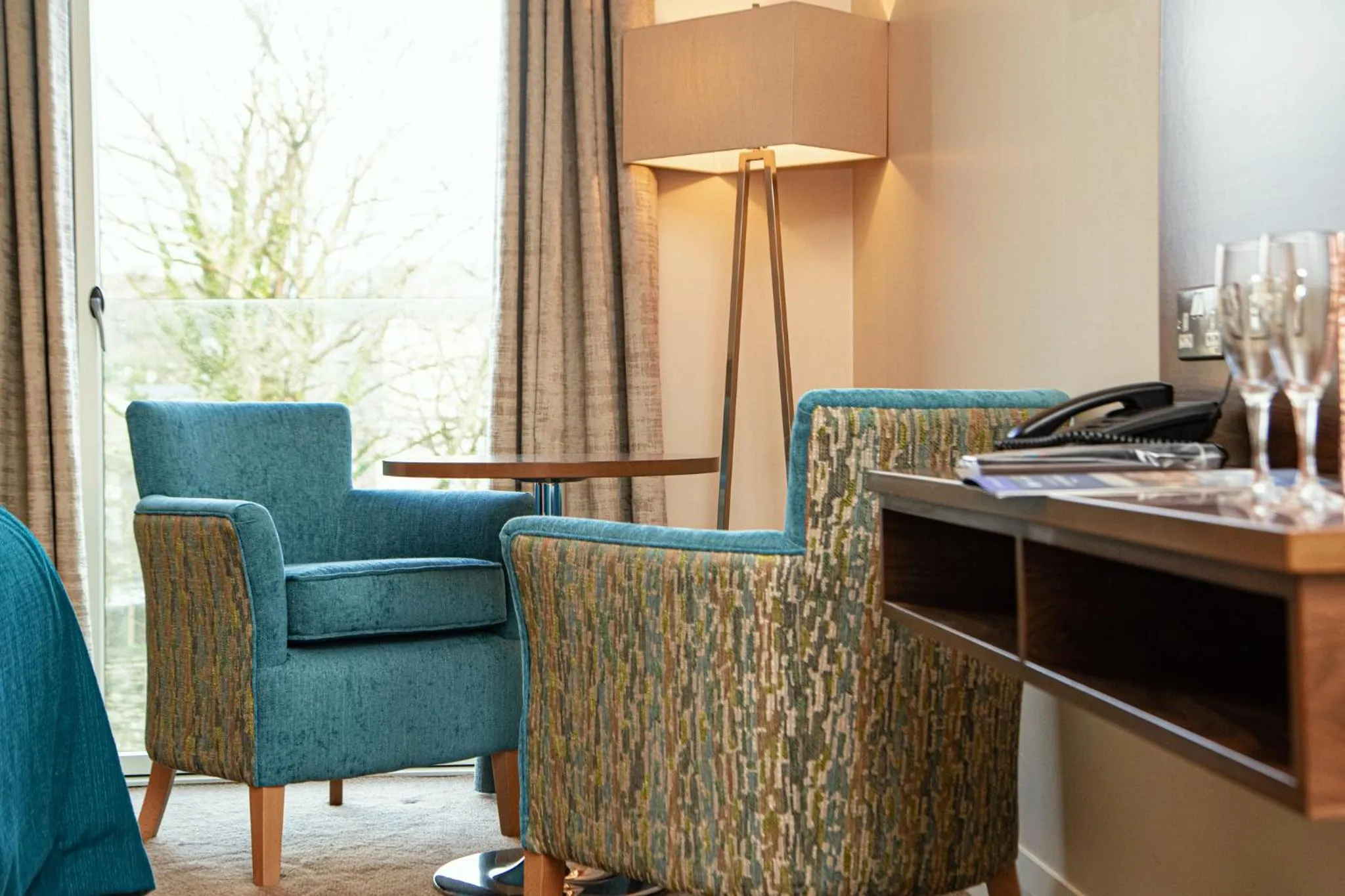 Seating area in The Wyatt Hotel