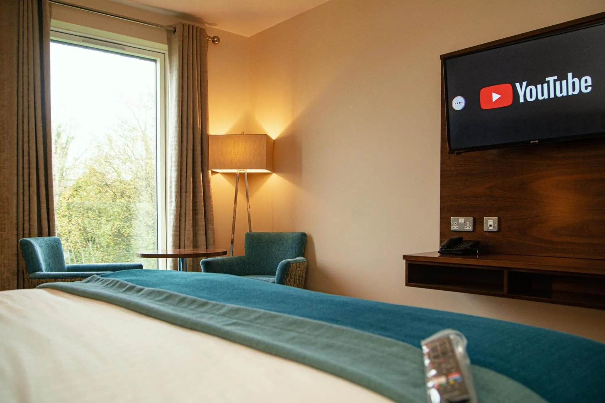 TV and multimedia, Bed in The Wyatt Hotel