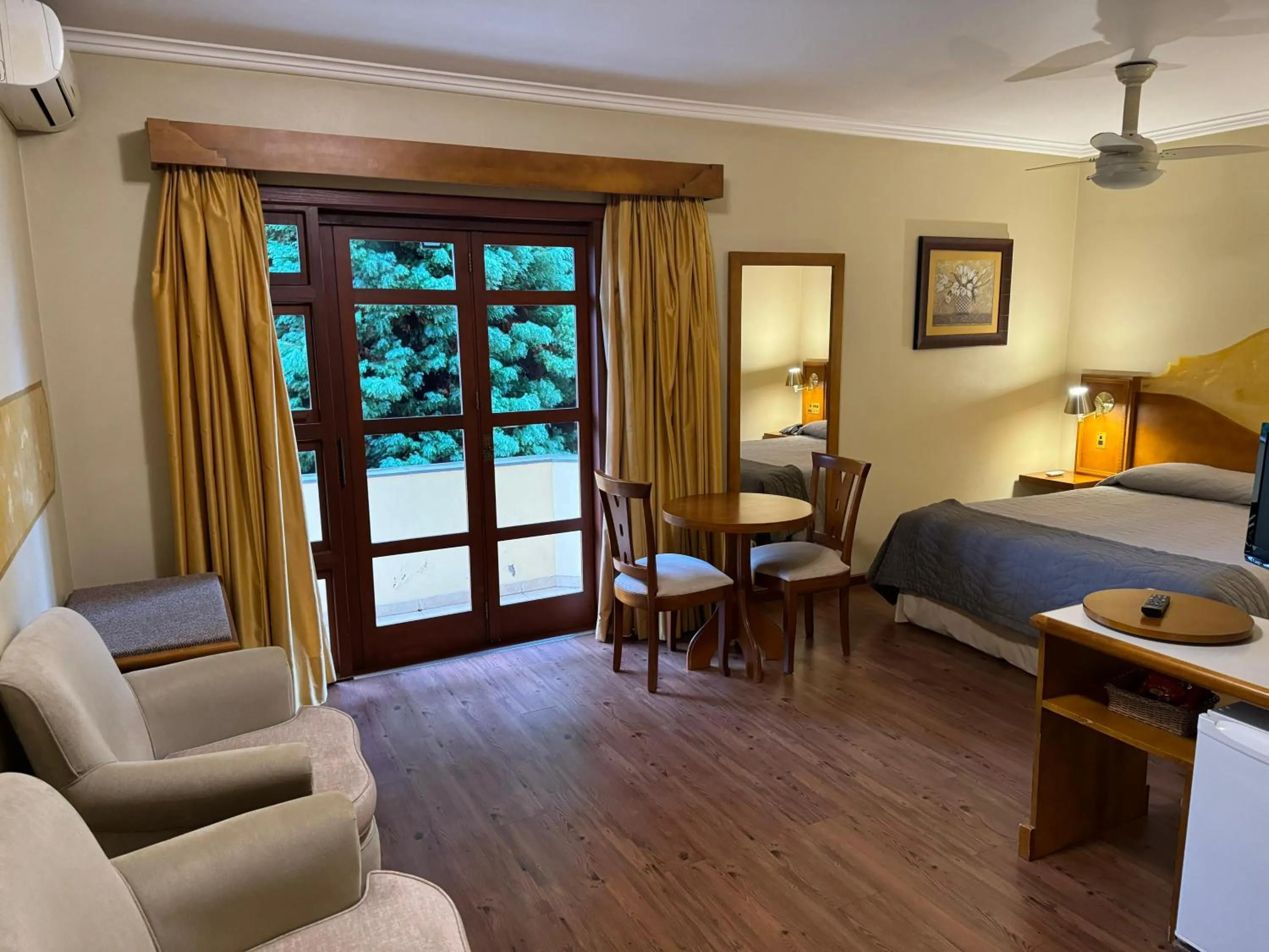 Bed in Pousada Vovó Carolina