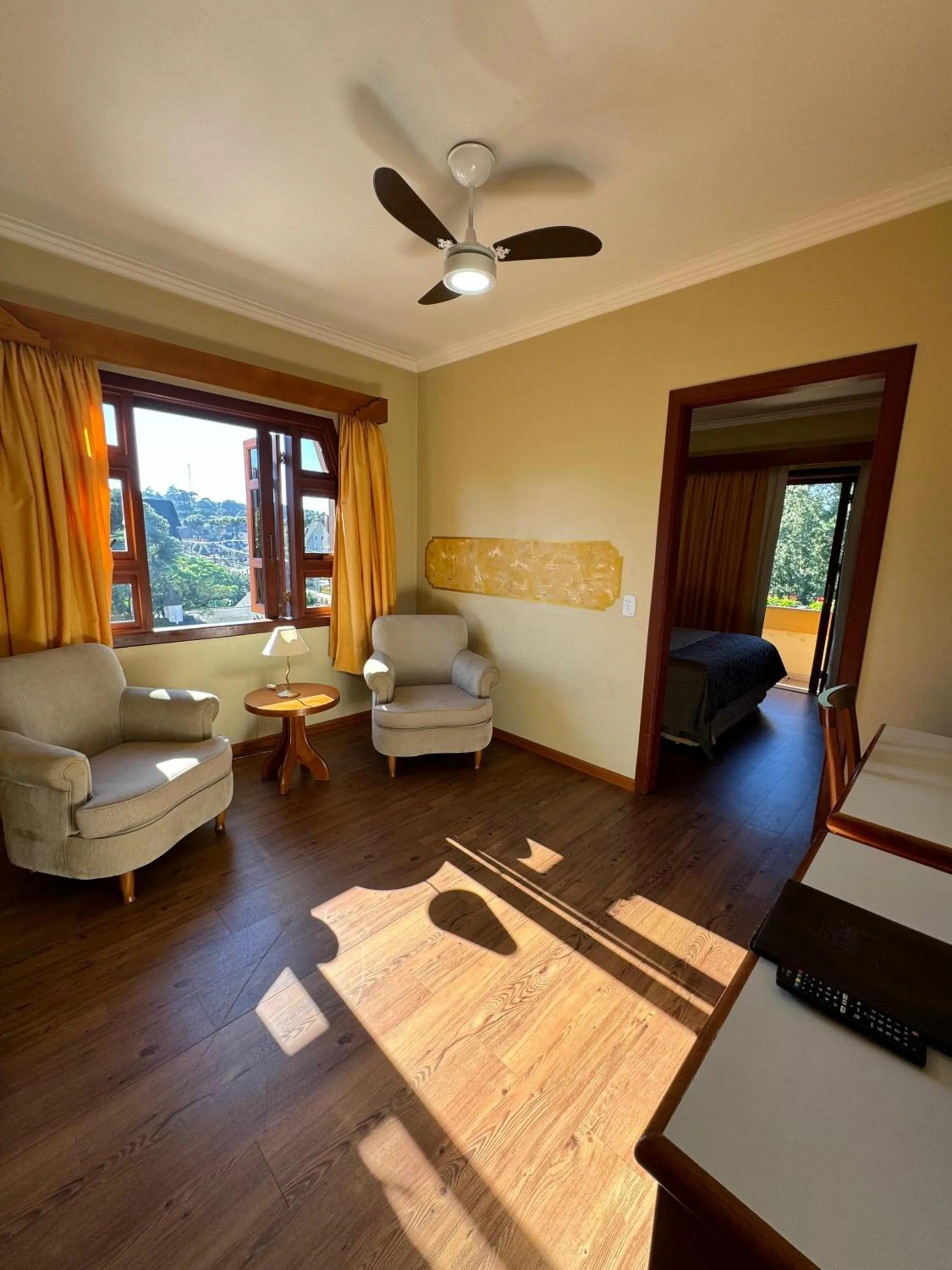 Bed in Pousada Vovó Carolina