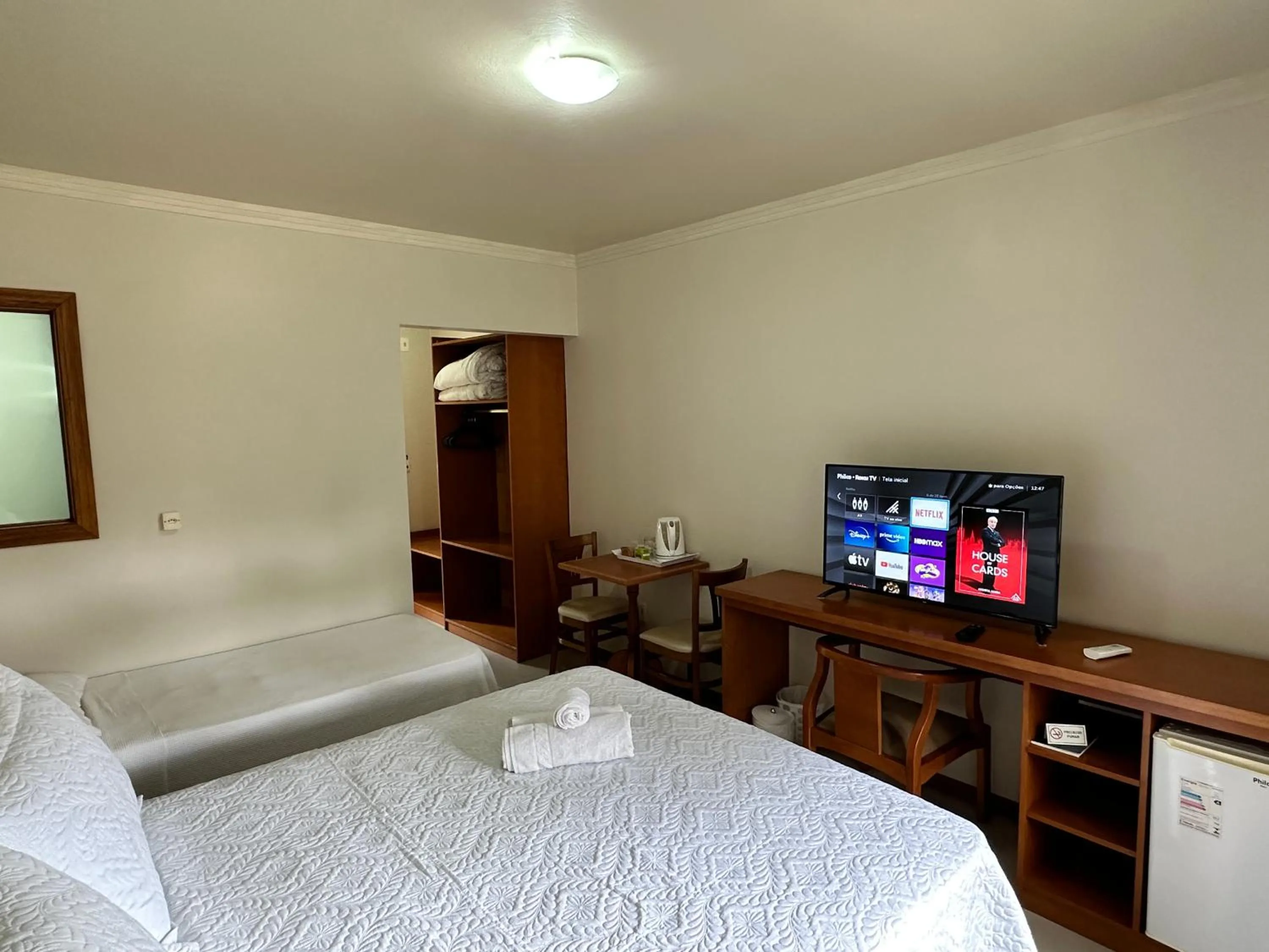 Bed in Pousada Villa Verde