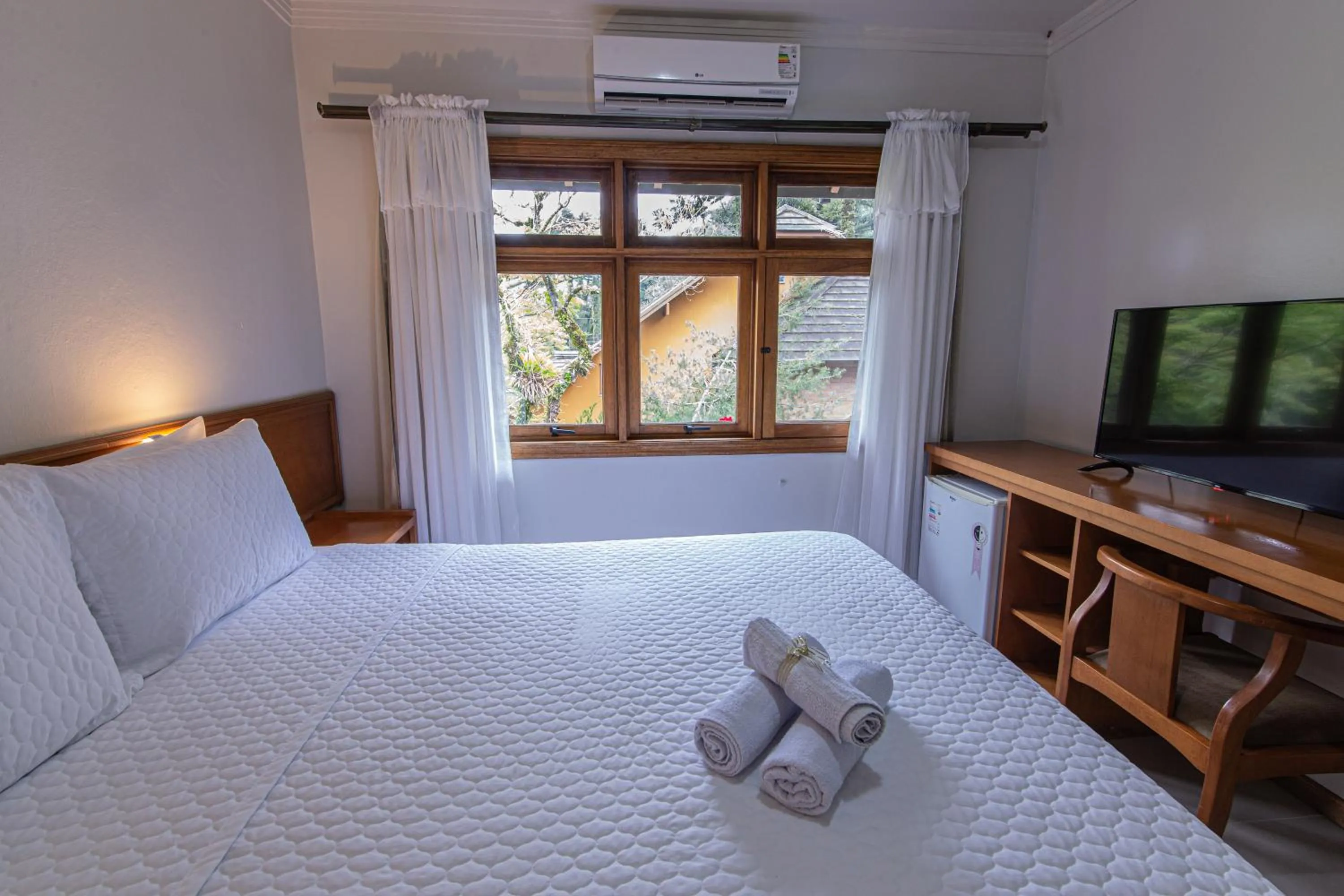 Bed in Pousada Villa Verde