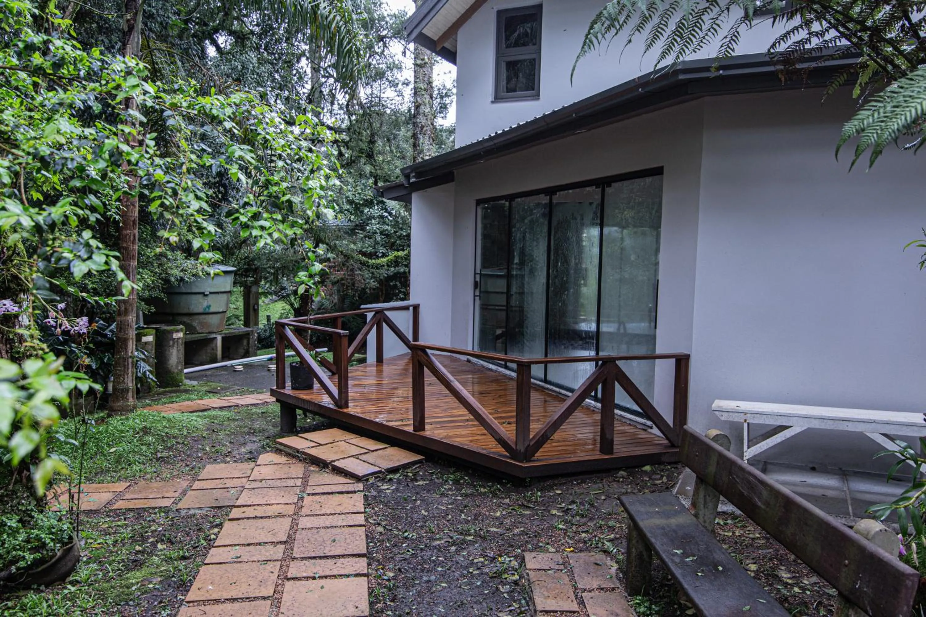 Garden in Pousada Villa Verde