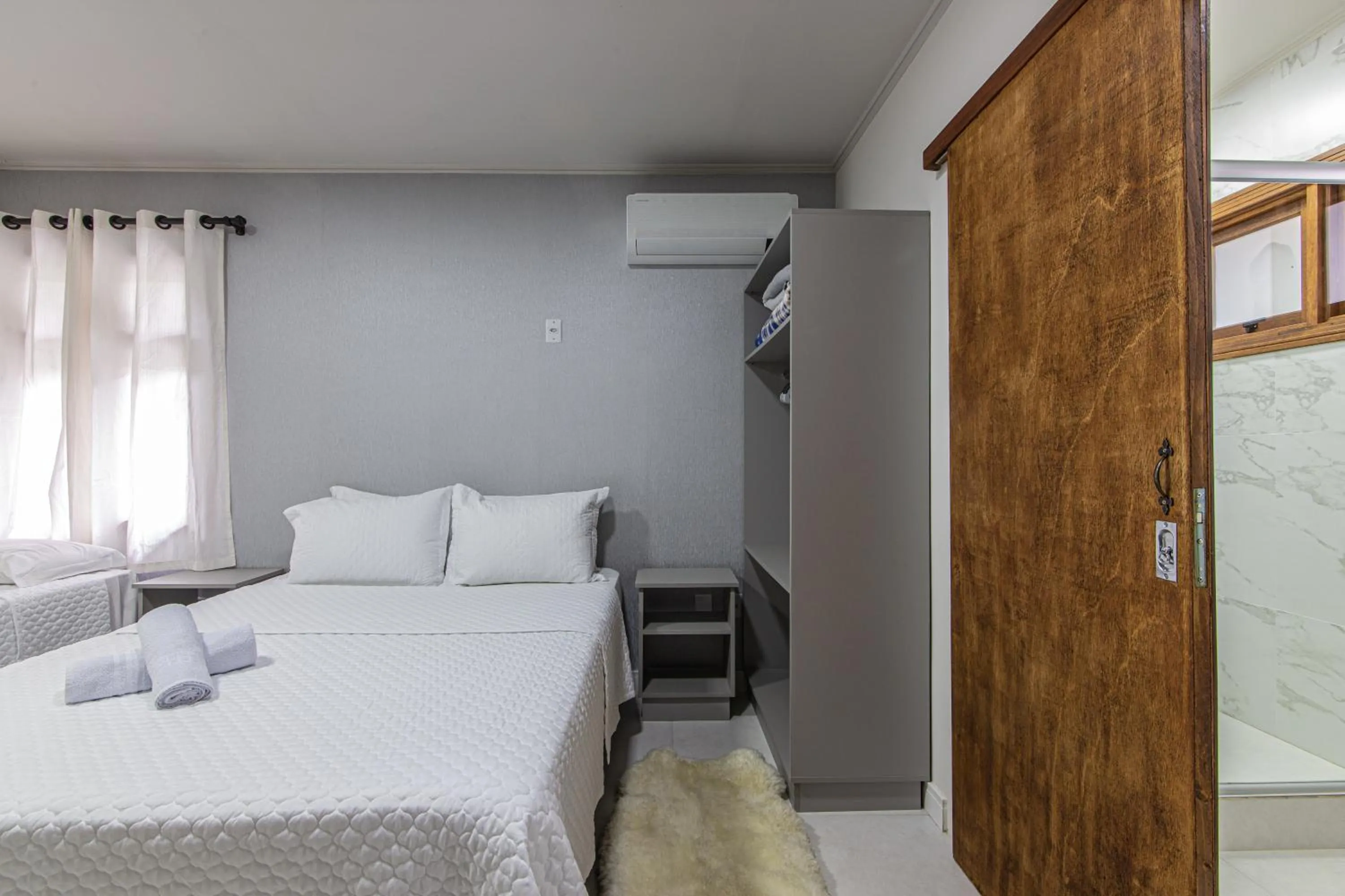 Bed in Pousada Villa Verde