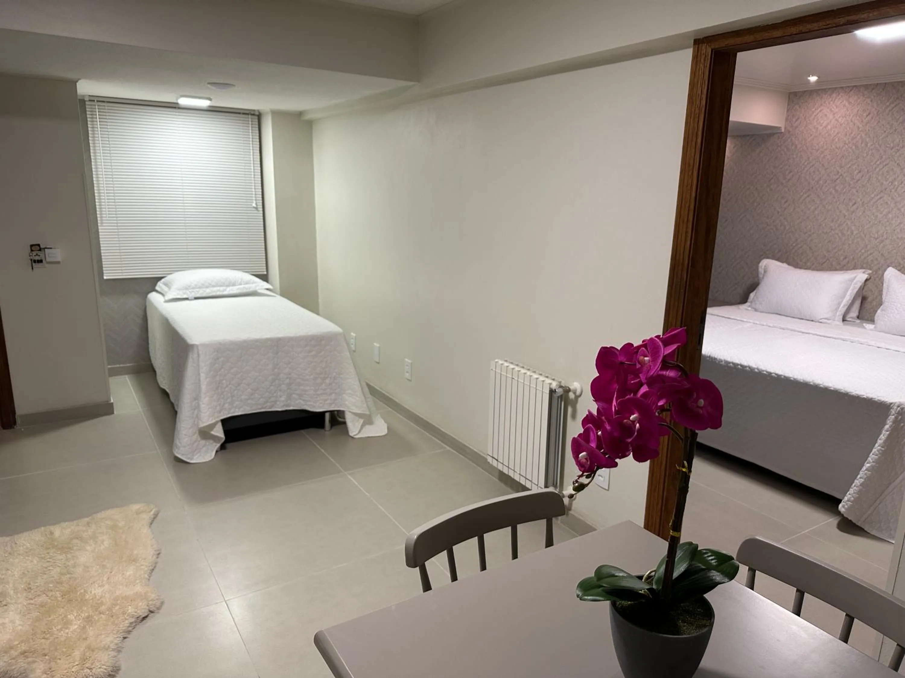 Bed in Pousada Villa Verde