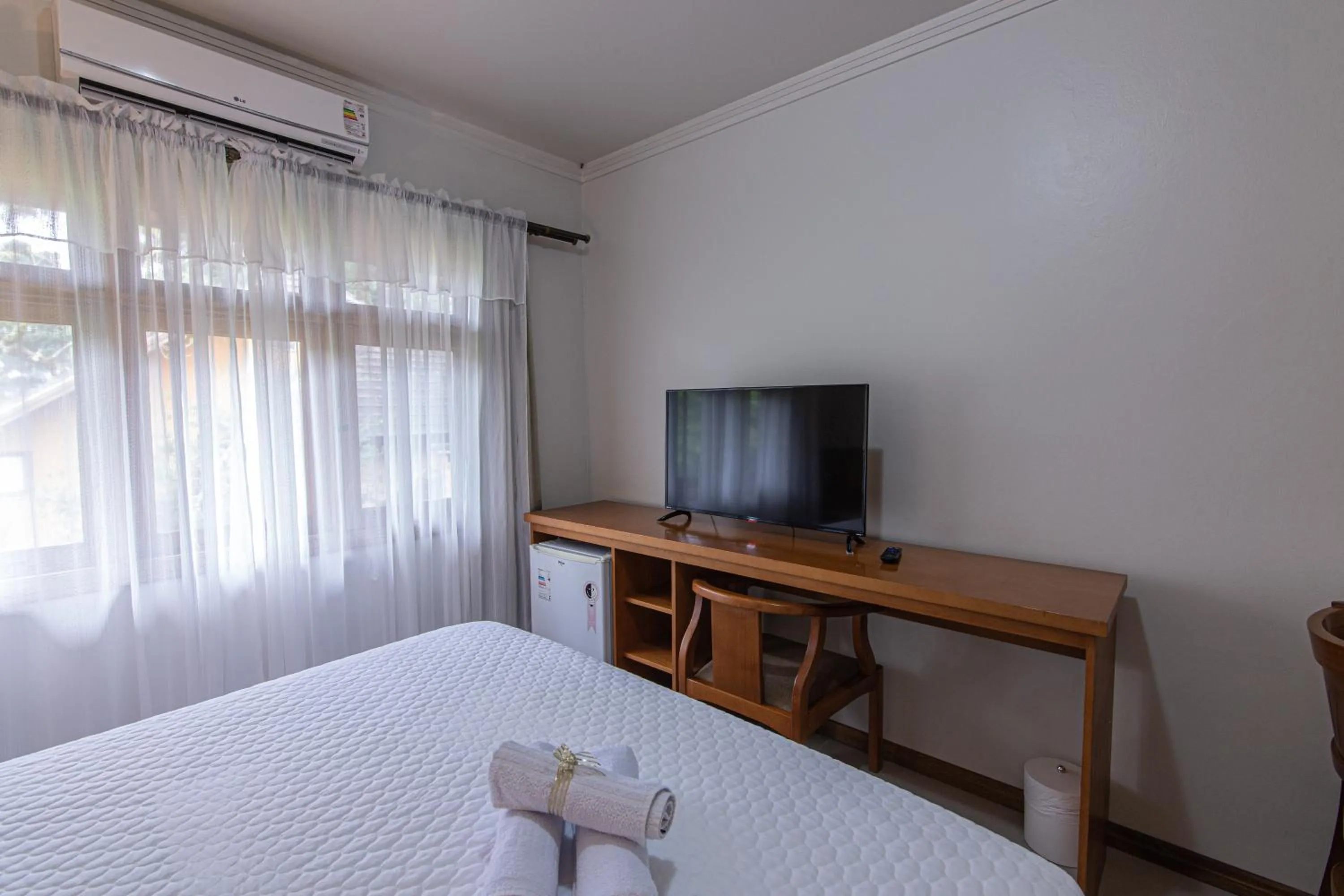 Bed in Pousada Villa Verde