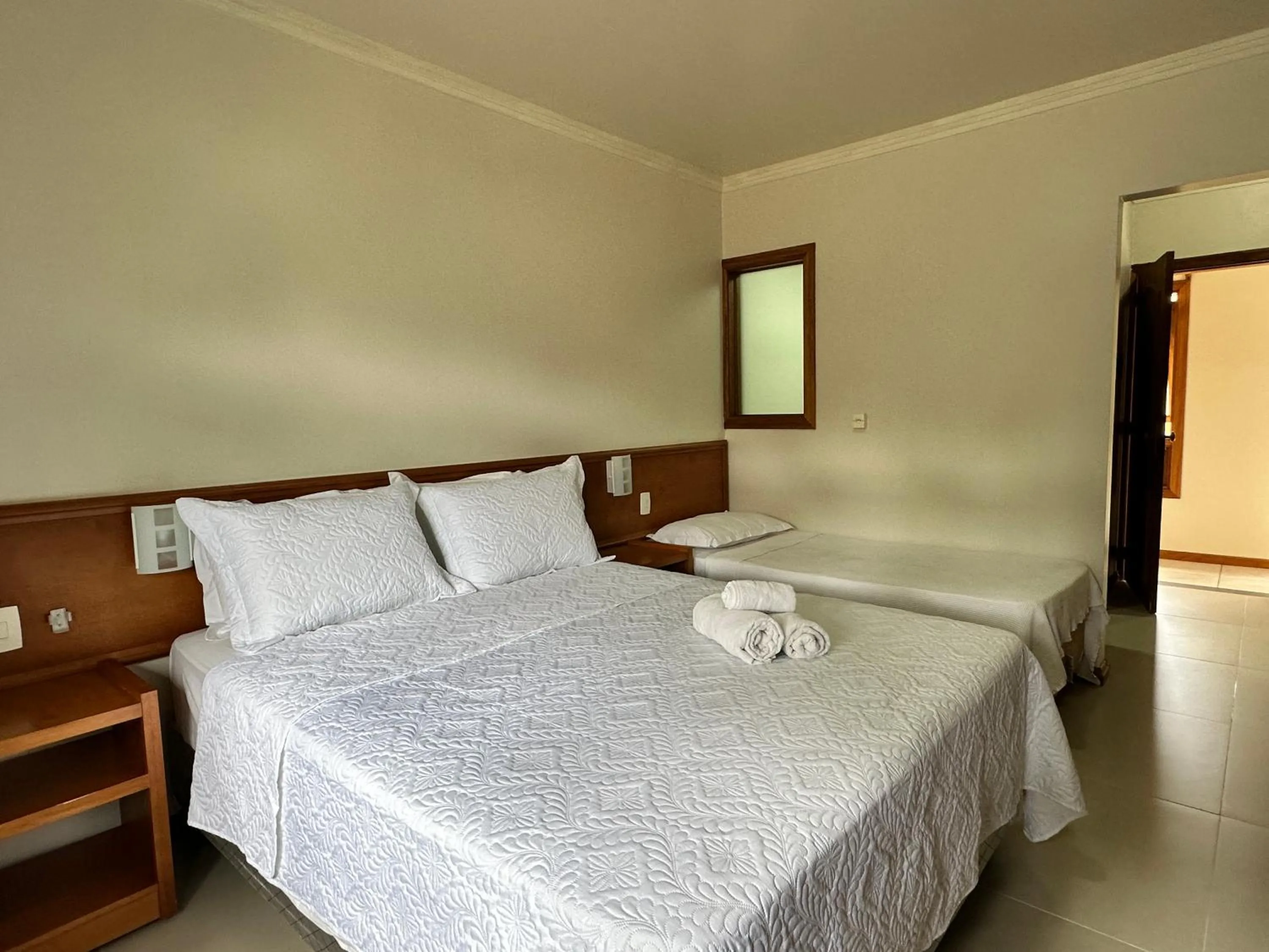 Bed in Pousada Villa Verde