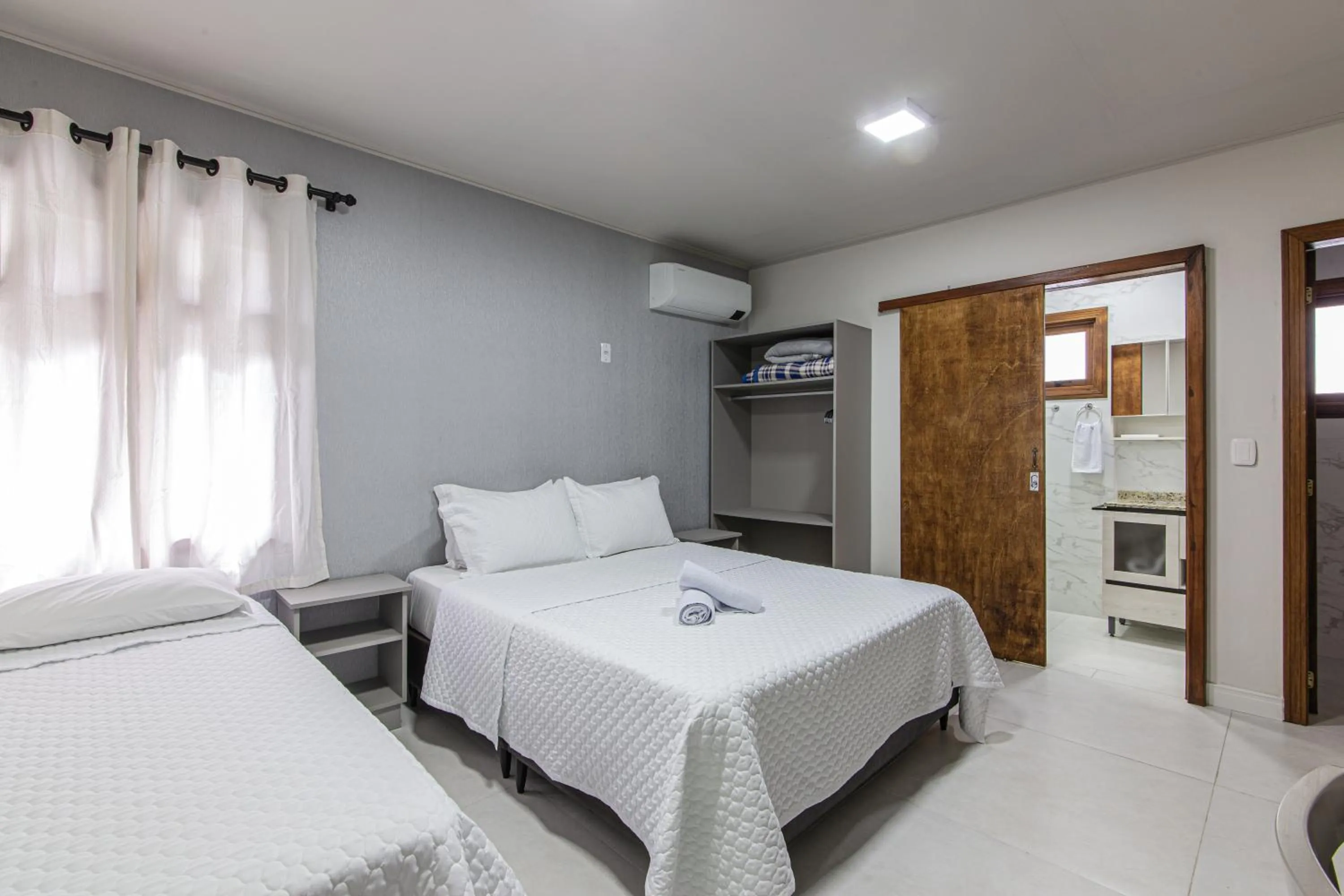 Bed in Pousada Villa Verde