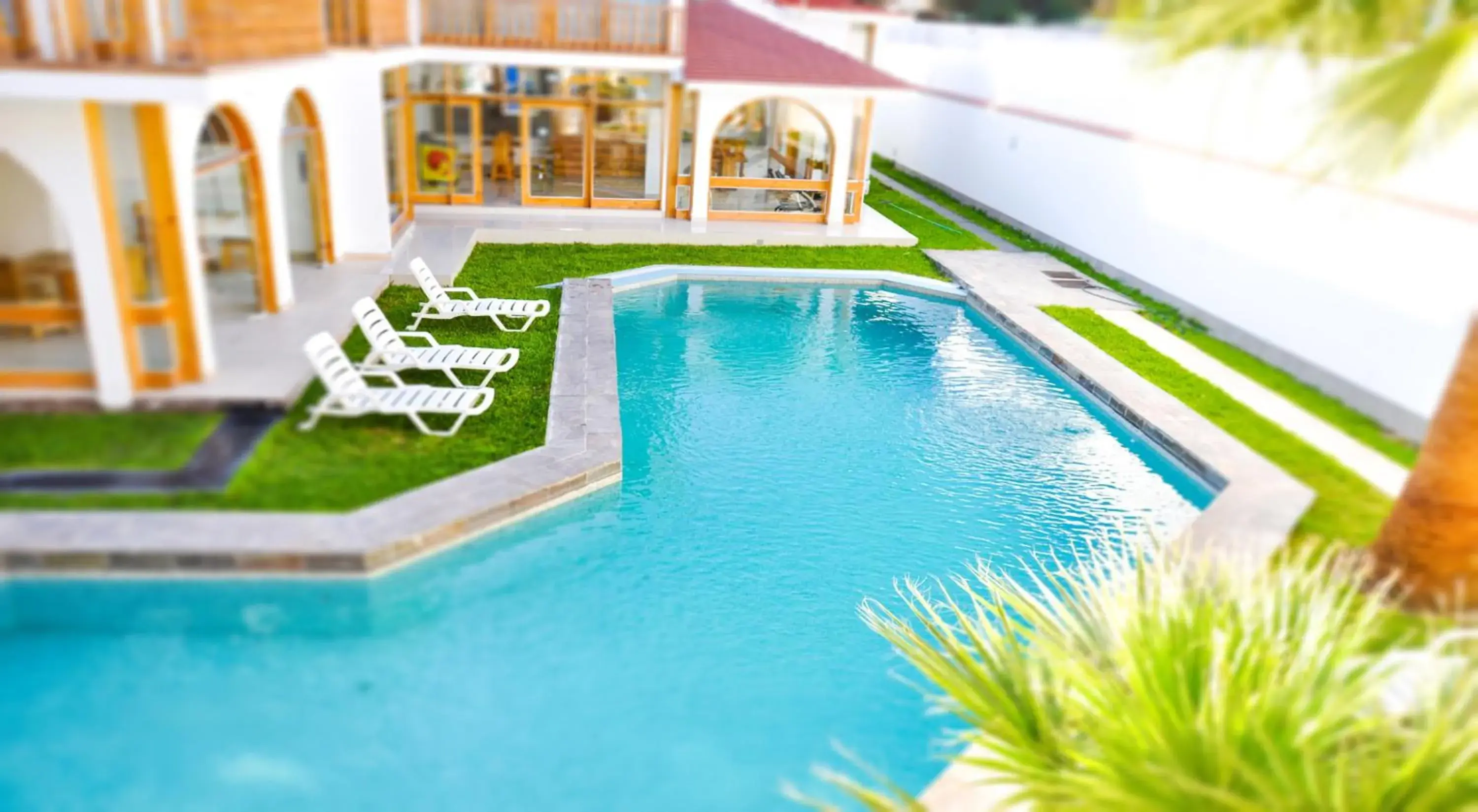 Swimming pool in Hotel Boutique La Angostura Swimming pool in Hotel Boutique La Angostura