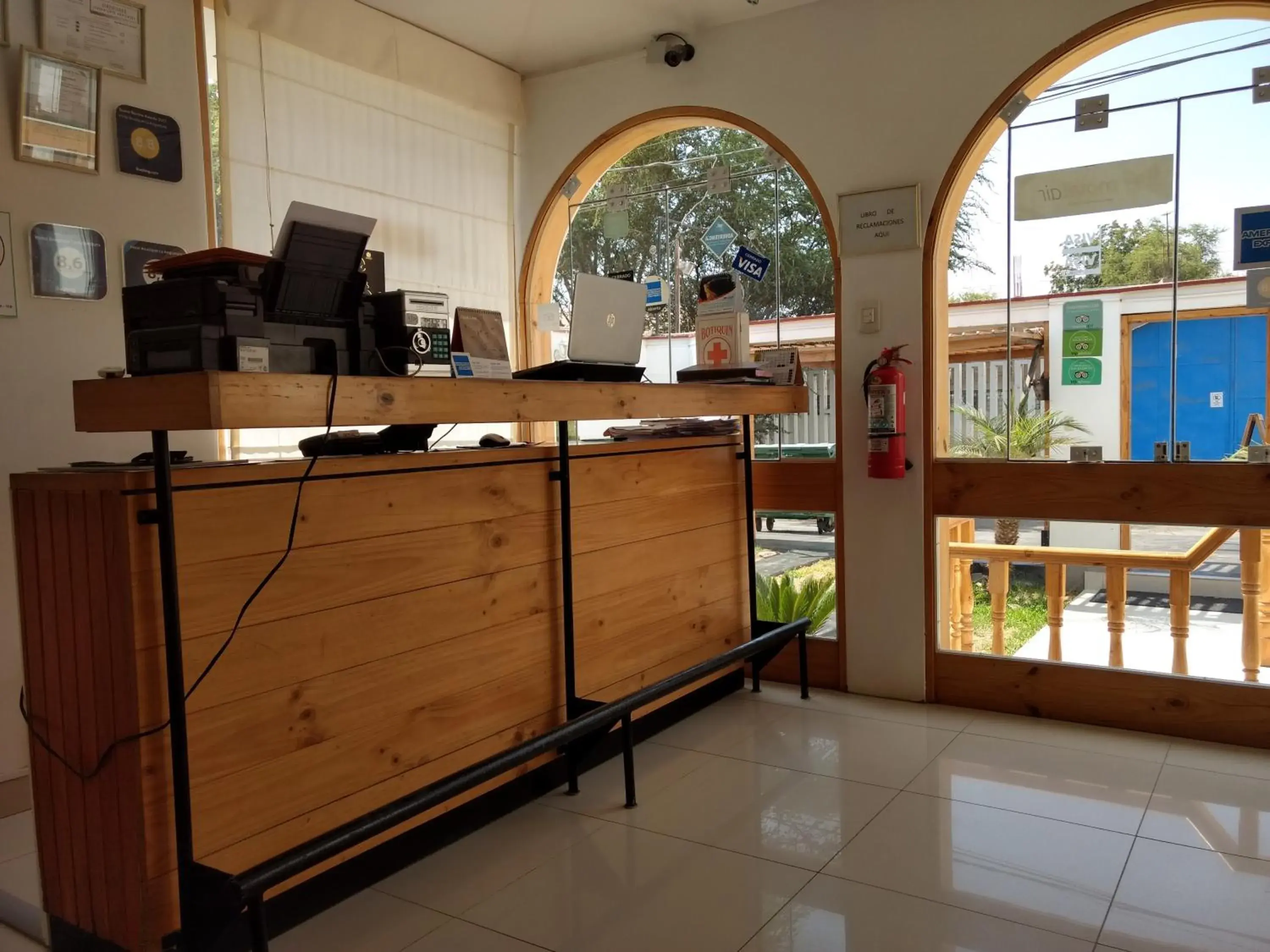 Lobby or reception in Hotel Boutique La Angostura Lobby or reception in Hotel Boutique La Angostura