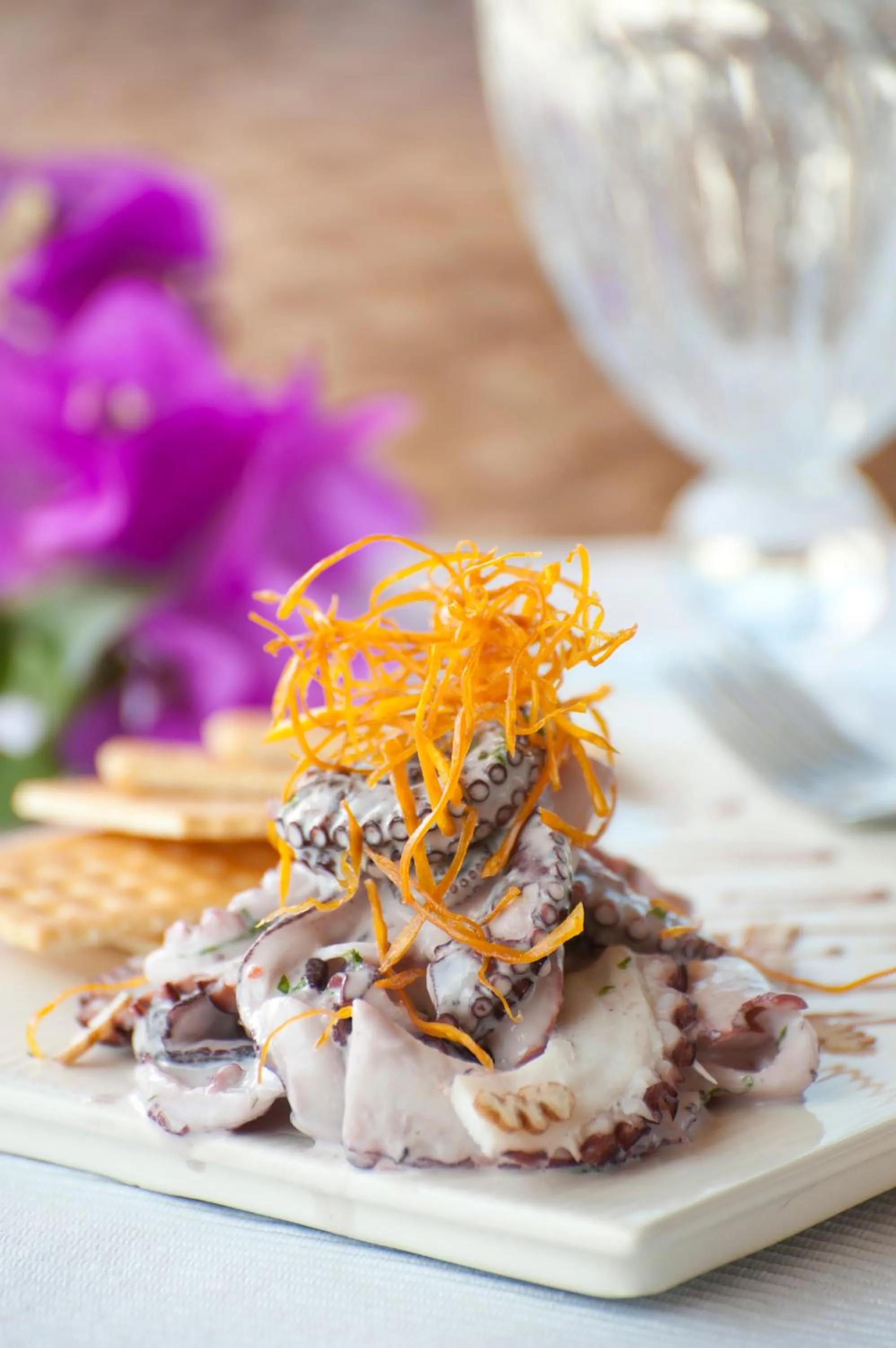 Food close-up in Bamboo Lodge
