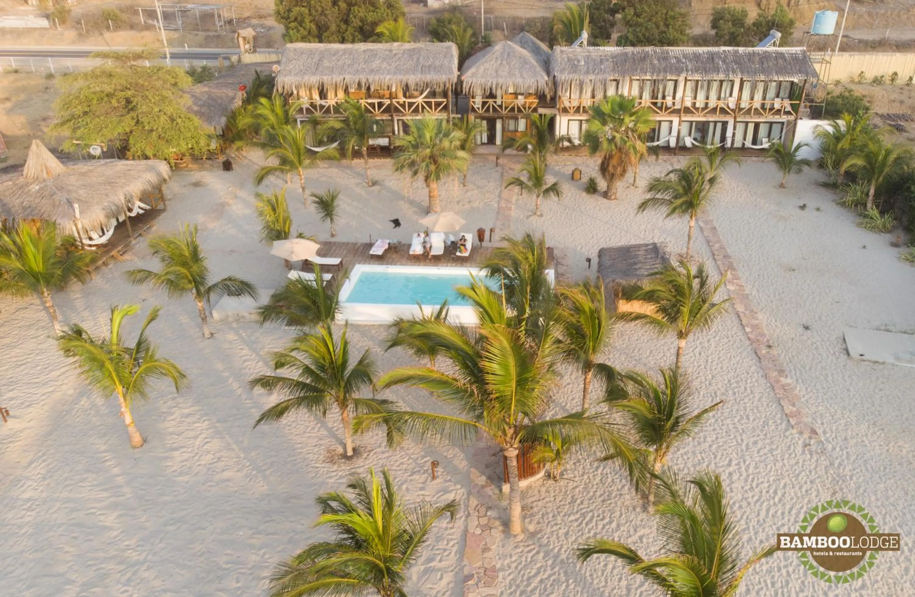 Bird's eye view in Bamboo Lodge