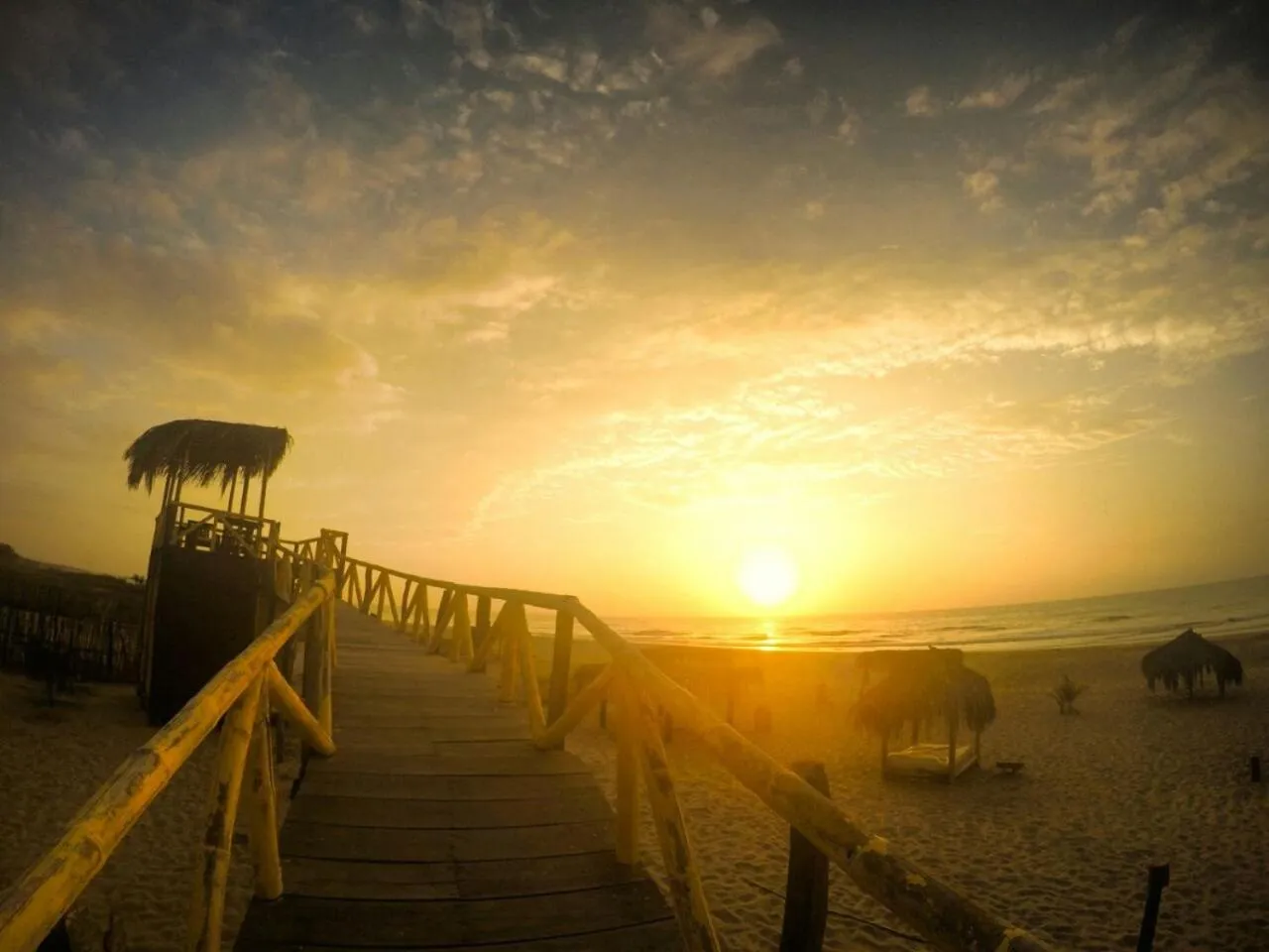 Sea view in Bamboo Lodge