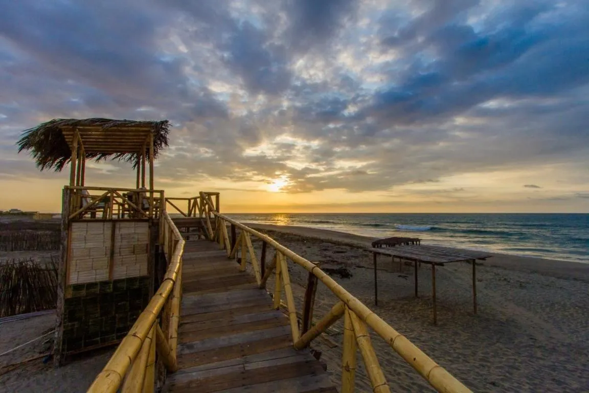 Beach in Bamboo Lodge