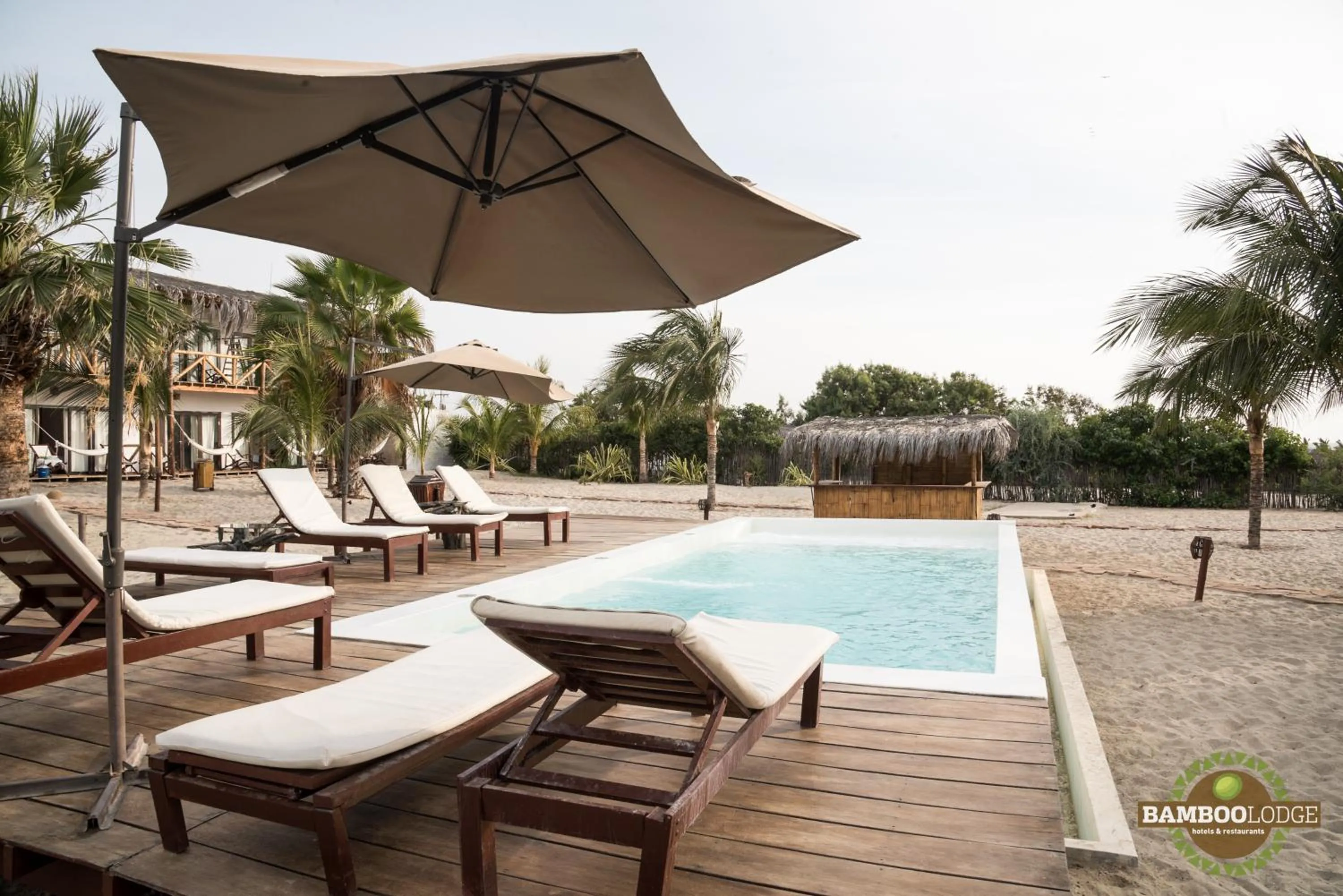 Swimming pool in Bamboo Lodge