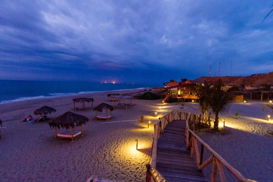 Night in Bamboo Lodge