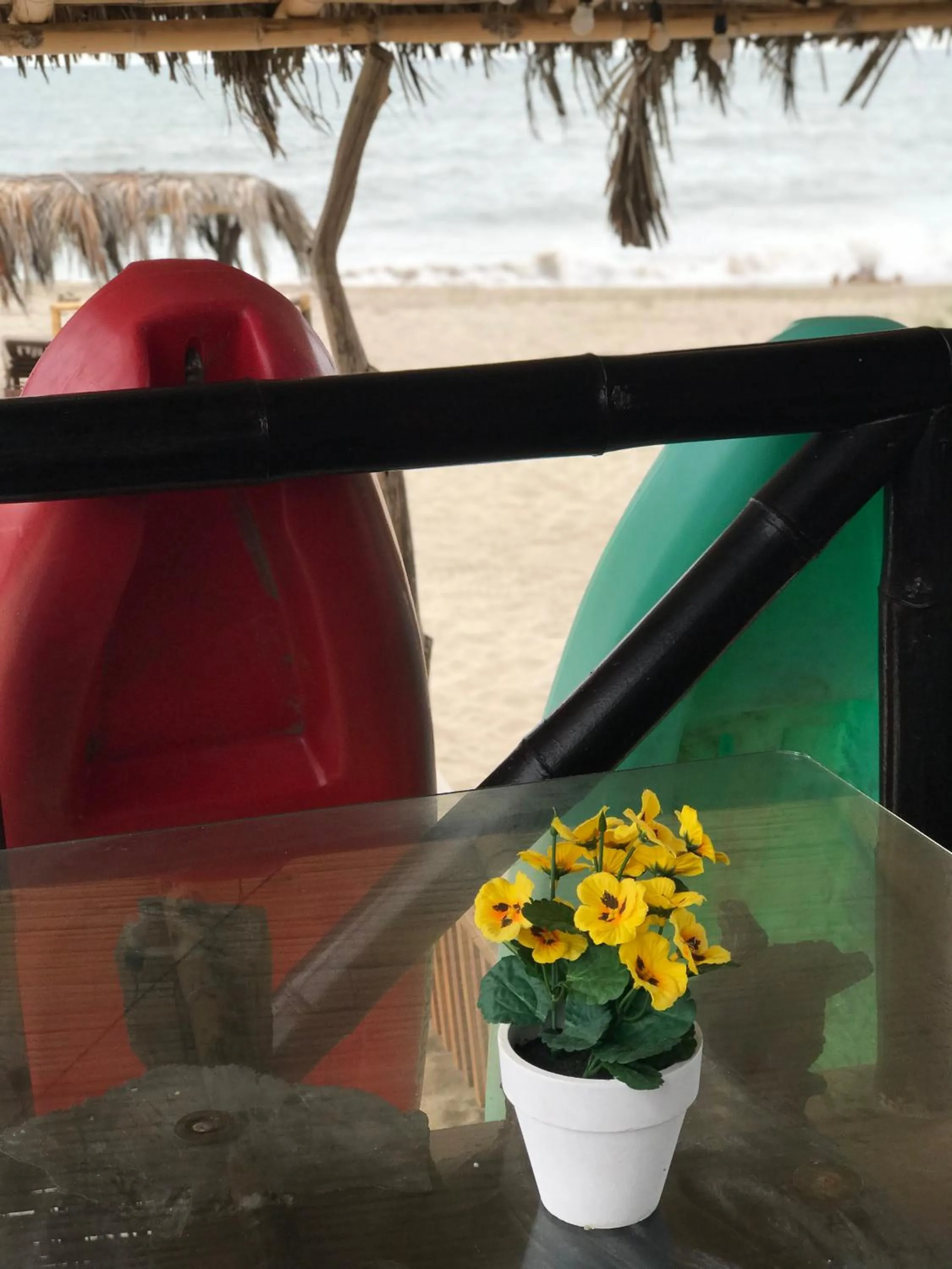 Canoeing in Bamboo Lodge