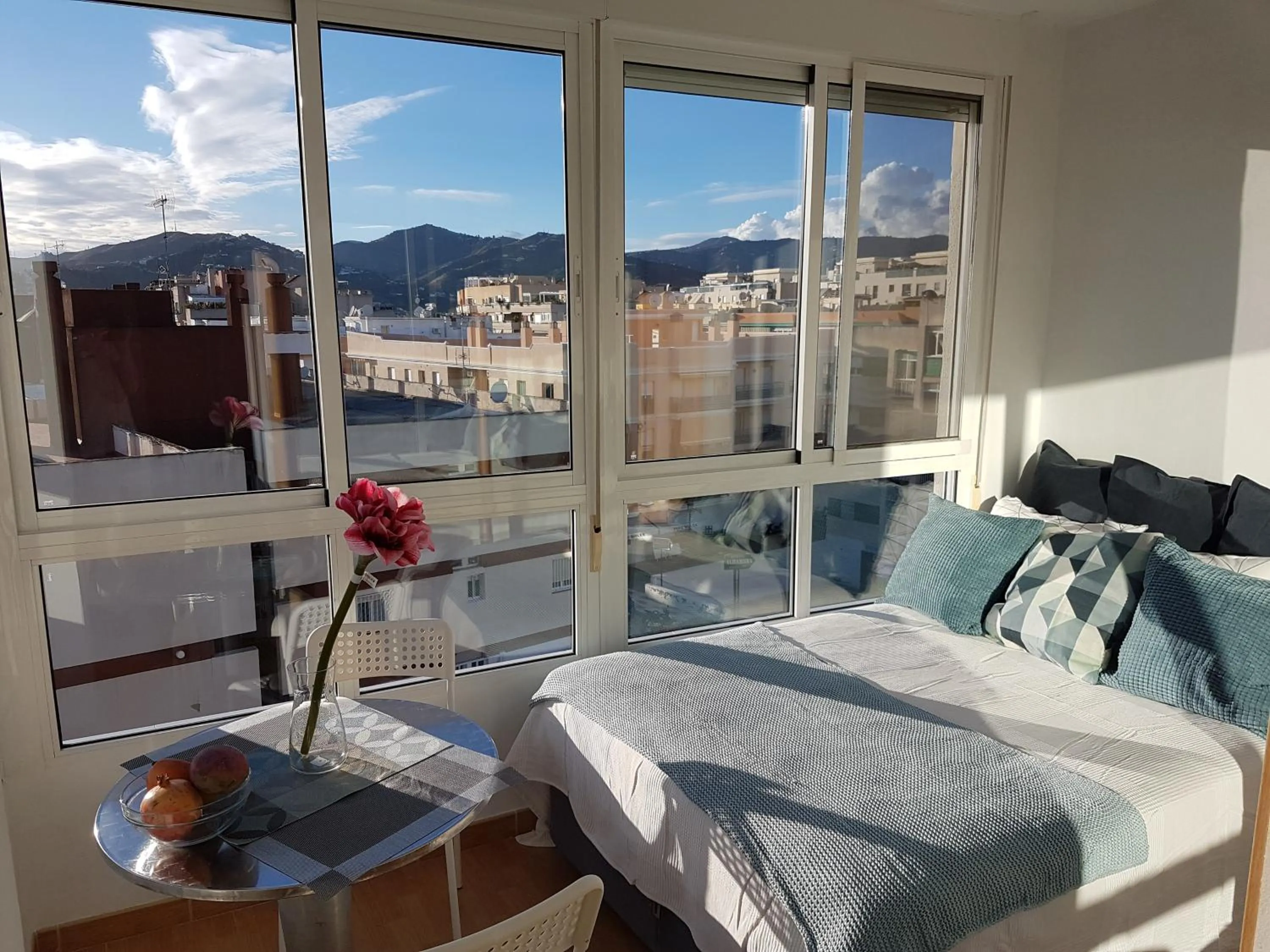 Mini Penthouse close to beach with nice seaviews