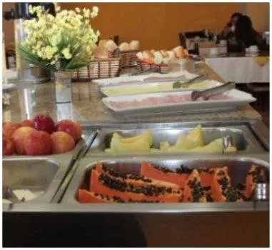 Food and drinks in Hotel Scala