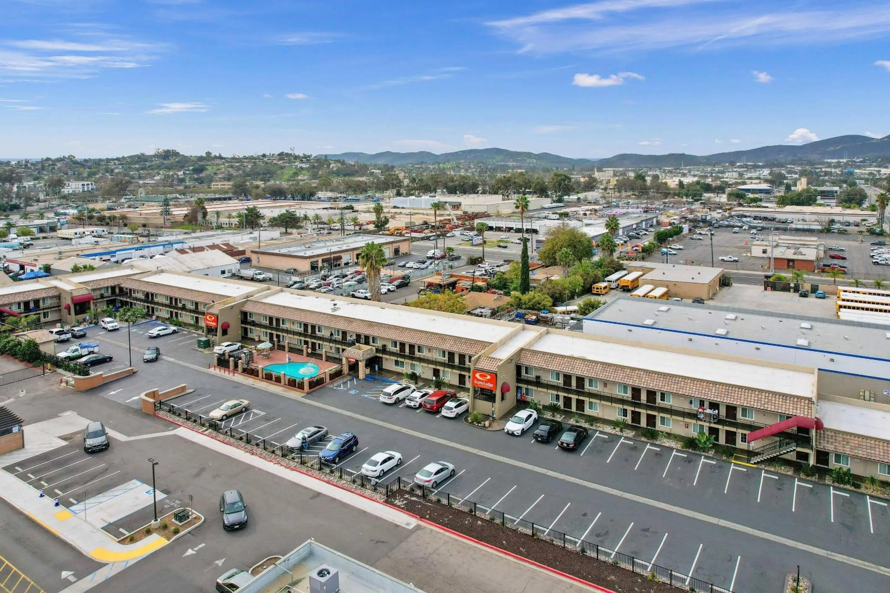 Property building in Econo Lodge Inn & Suites Escondido Downtown
