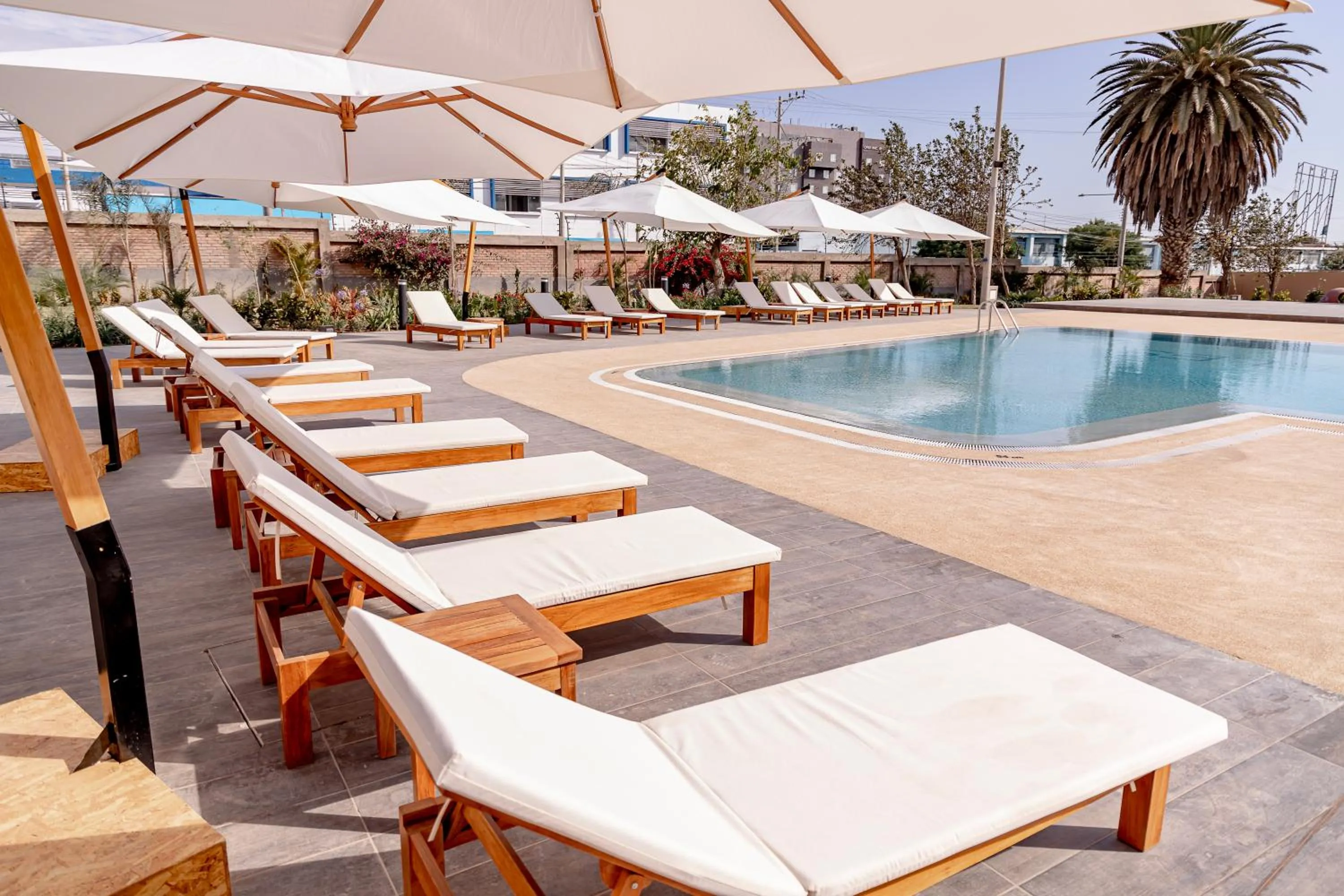 Swimming pool in DM Hoteles Tacna