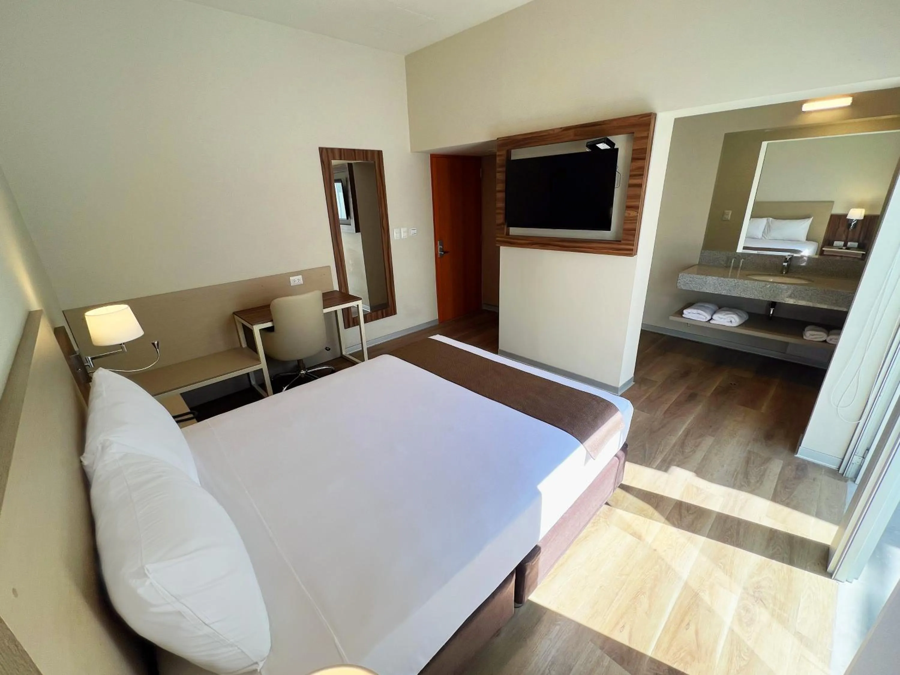 Bed in DM Hoteles Nasca