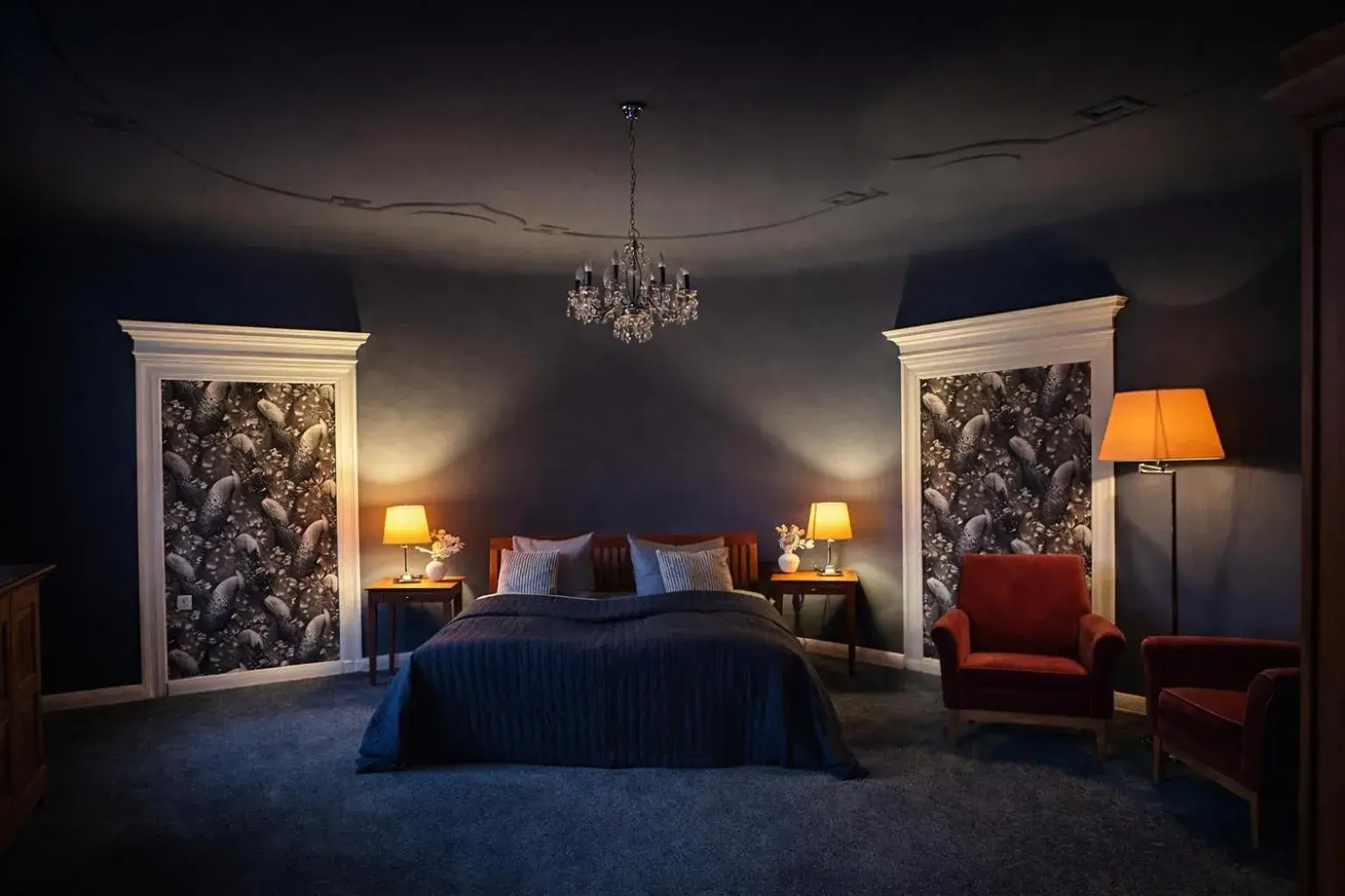 Bed in Hotel Vierseithof Luckenwalde Bed in Hotel Vierseithof Luckenwalde