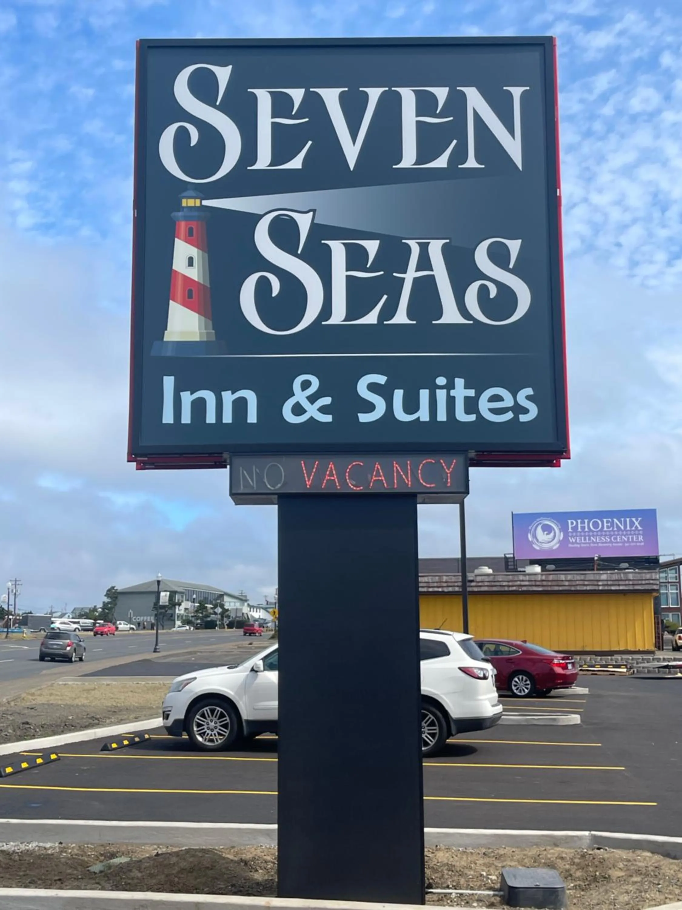Property logo or sign in Seven Seas Inn & Suites