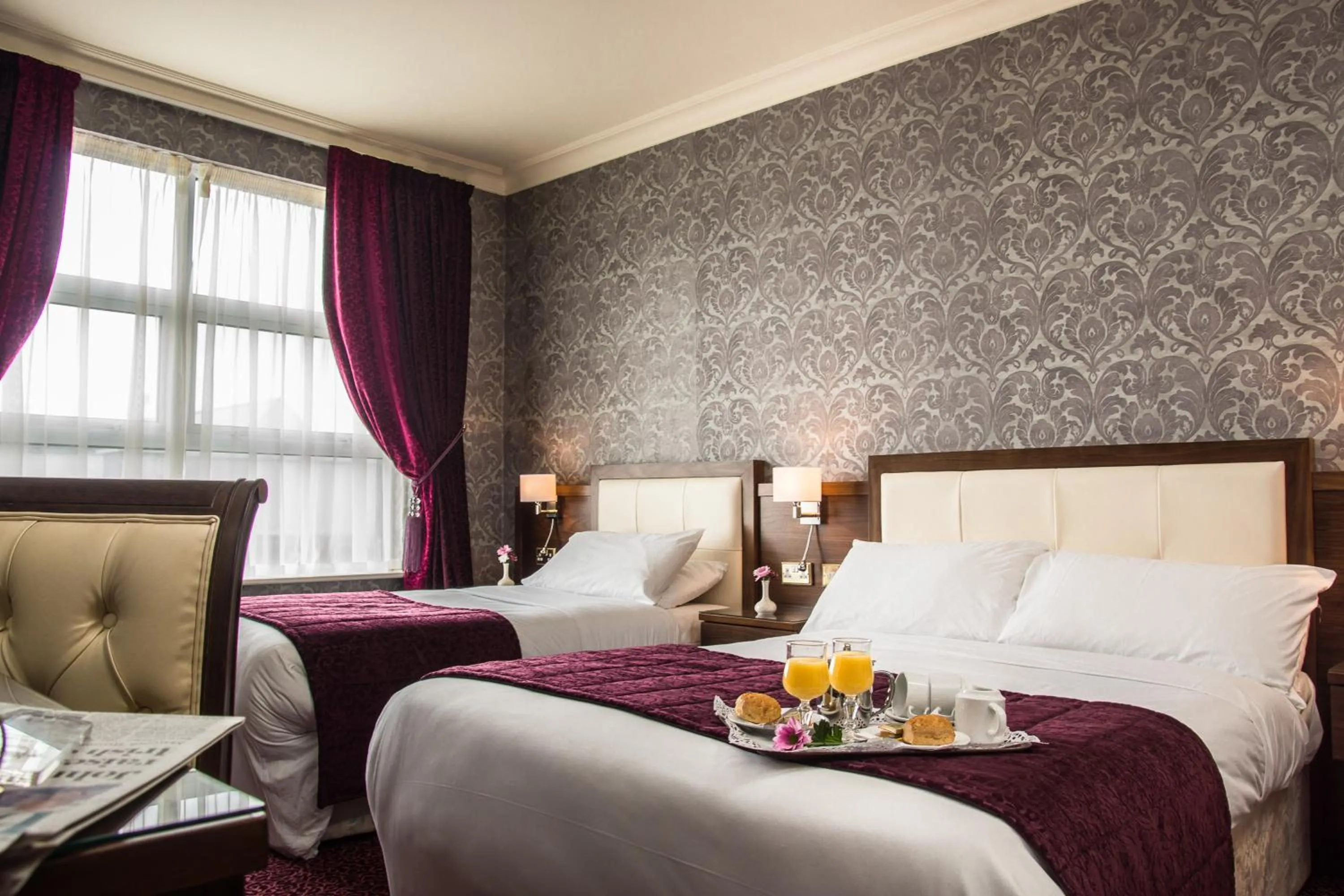 Bed in The Great Northern Hotel