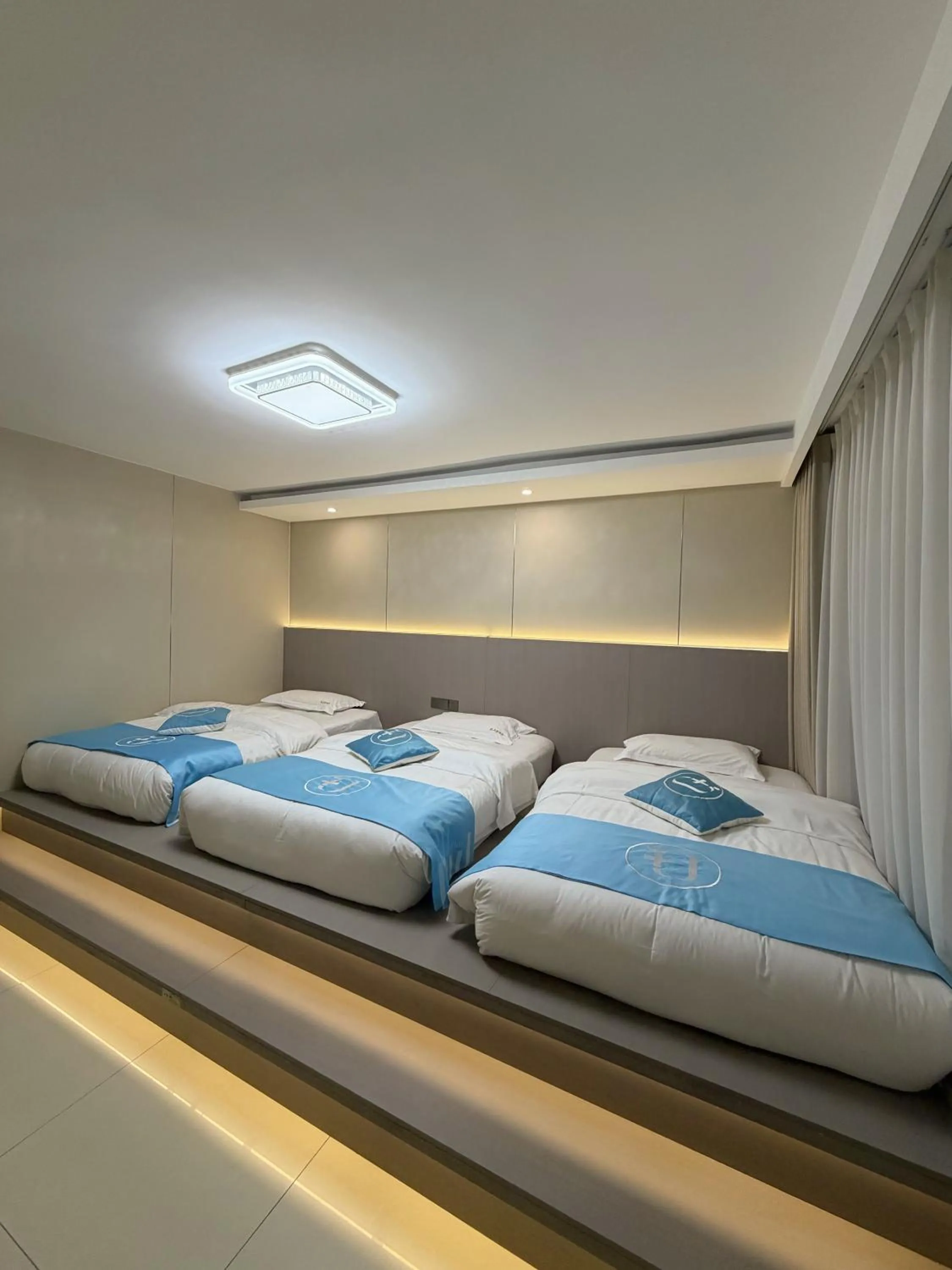 Bed in Mount Emei Teddy Bear Hotel玩具熊酒店