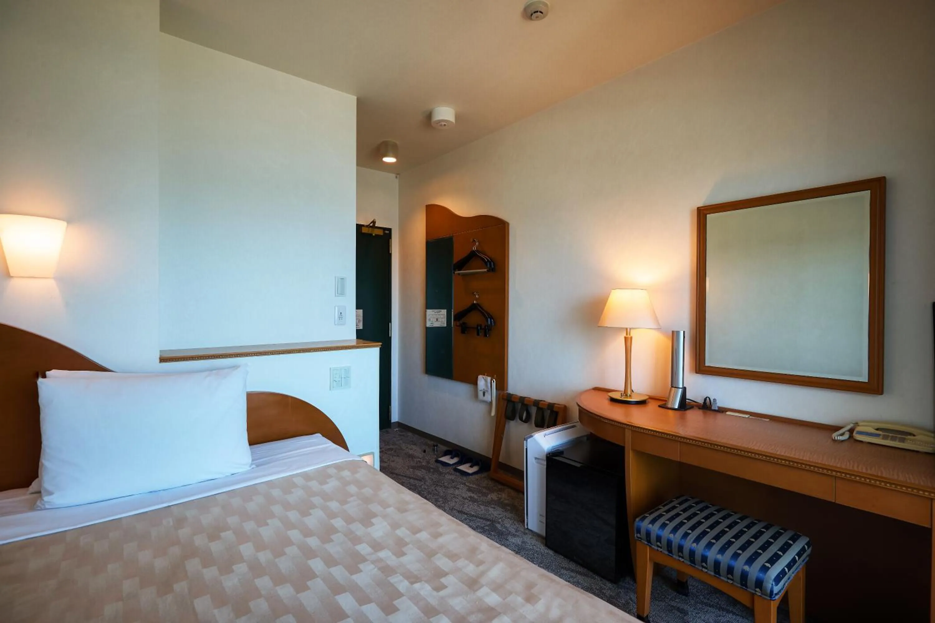 Photo of the whole room, Bed in Naha Beach Side Hotel