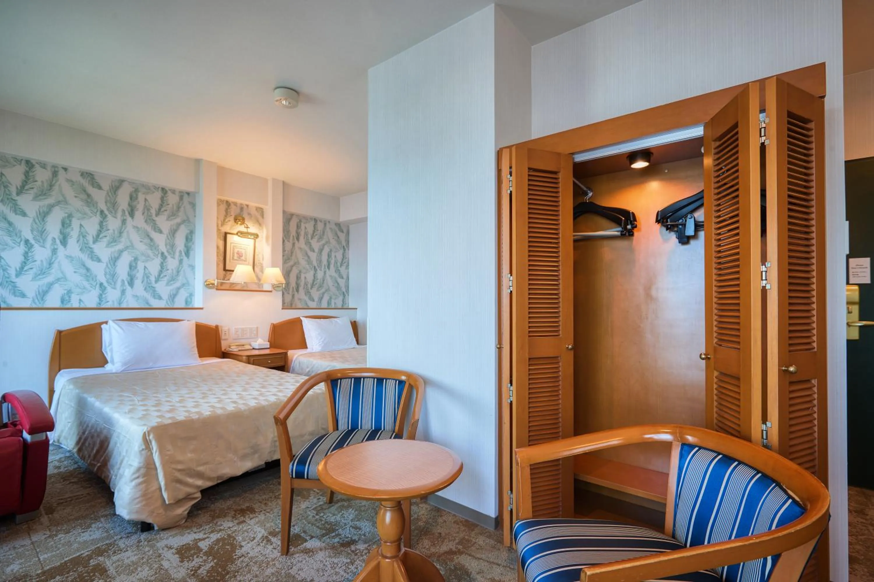 Photo of the whole room, Bed in Naha Beach Side Hotel