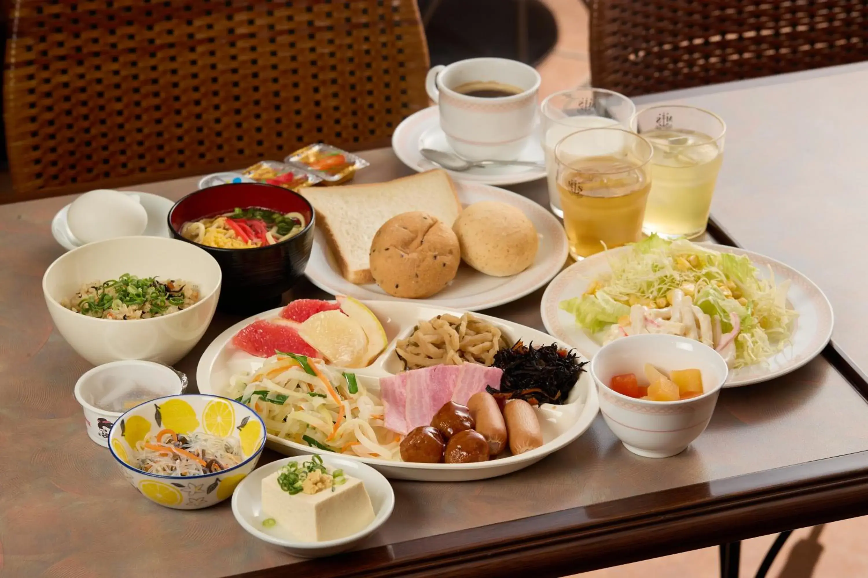 Breakfast in Naha Beach Side Hotel Breakfast in Naha Beach Side Hotel