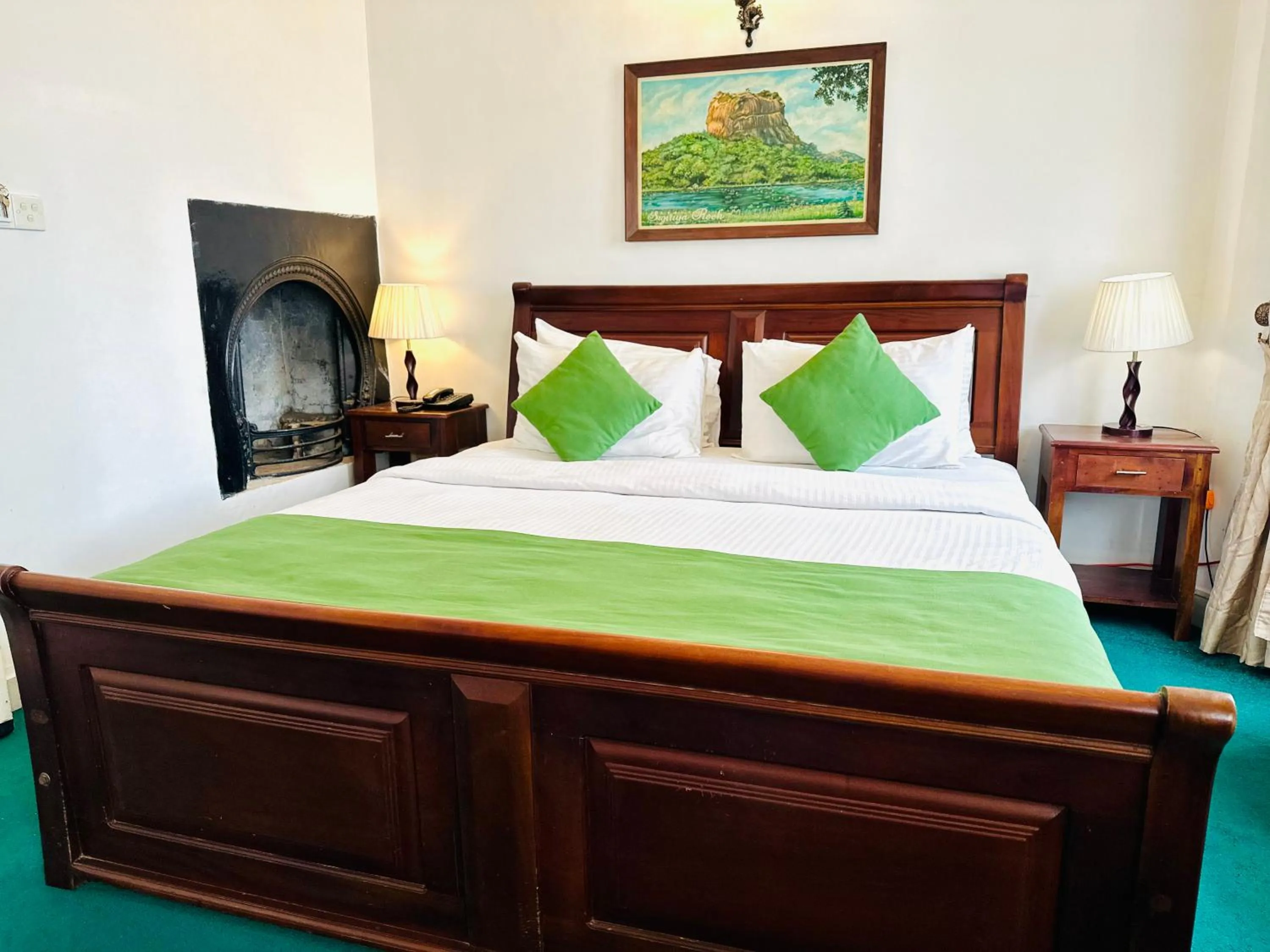 Bed in The Rock Hotel