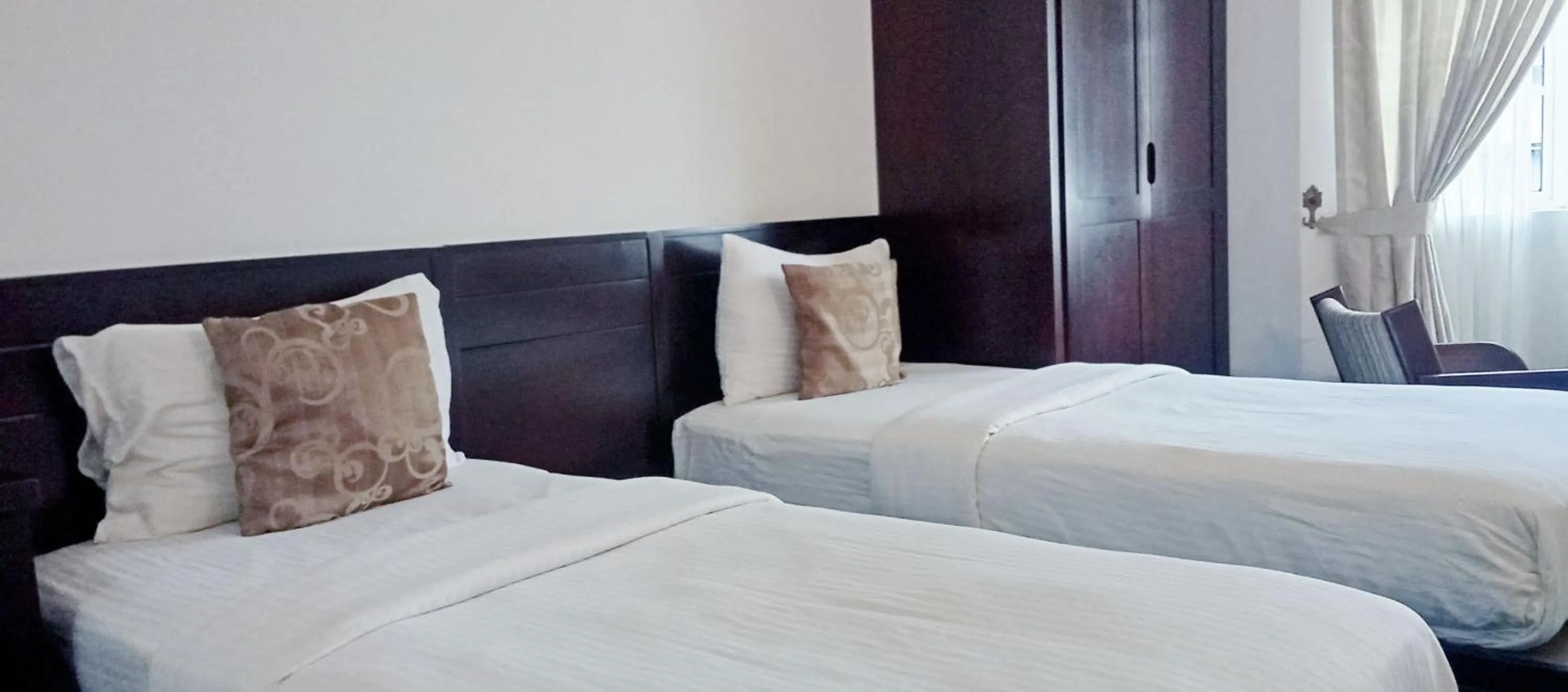 Bed in The Rock Hotel