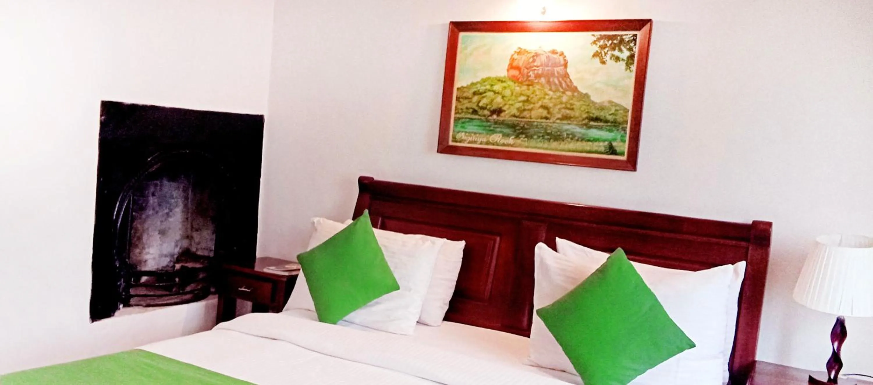 Bed in The Rock Hotel