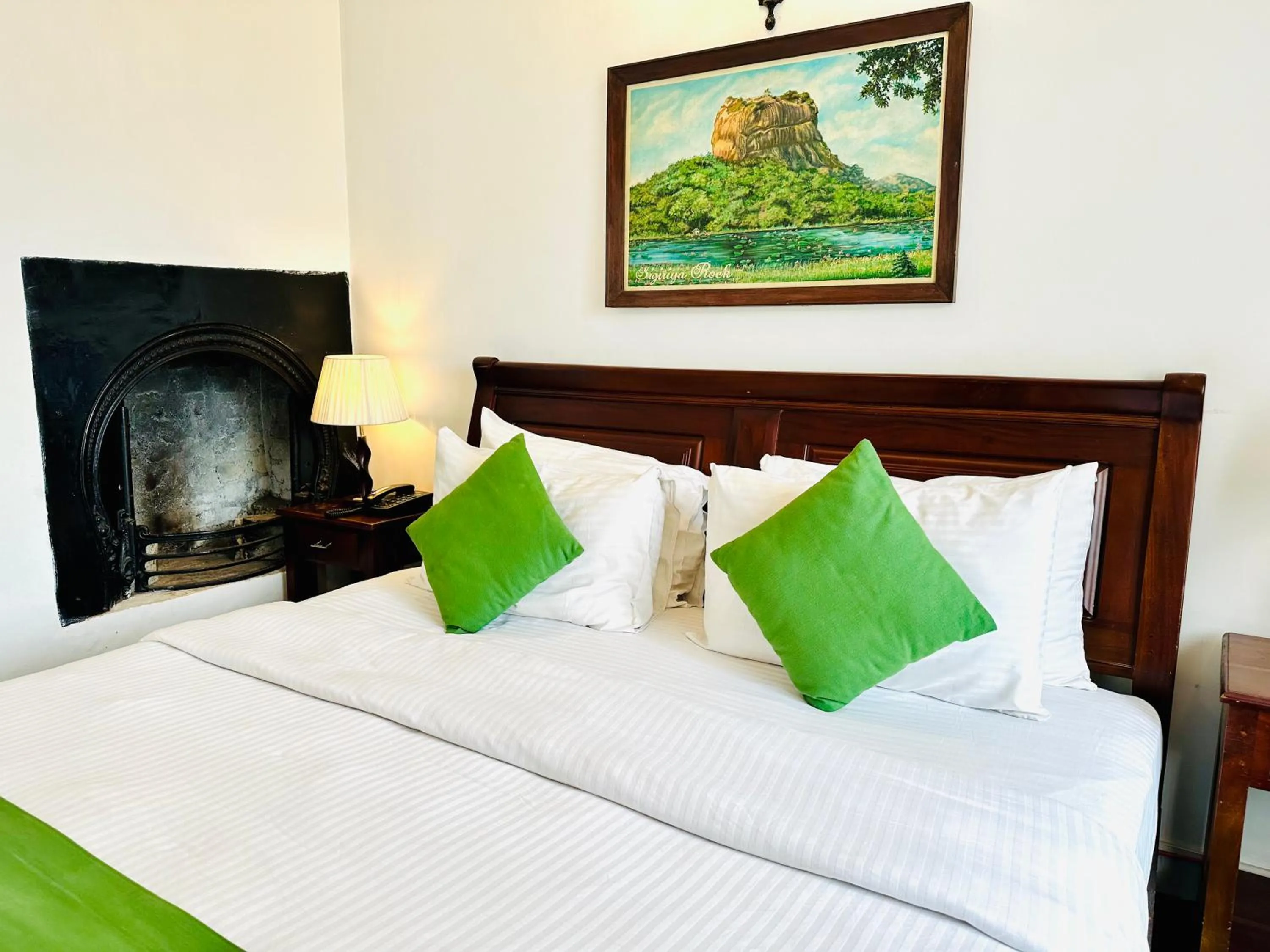 Bed in The Rock Hotel