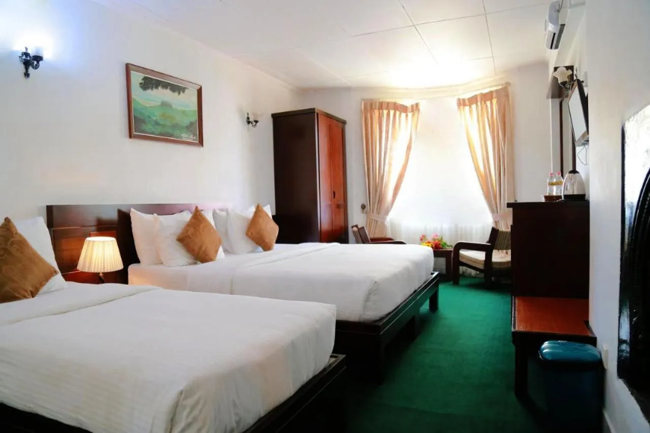 Bed in The Rock Hotel