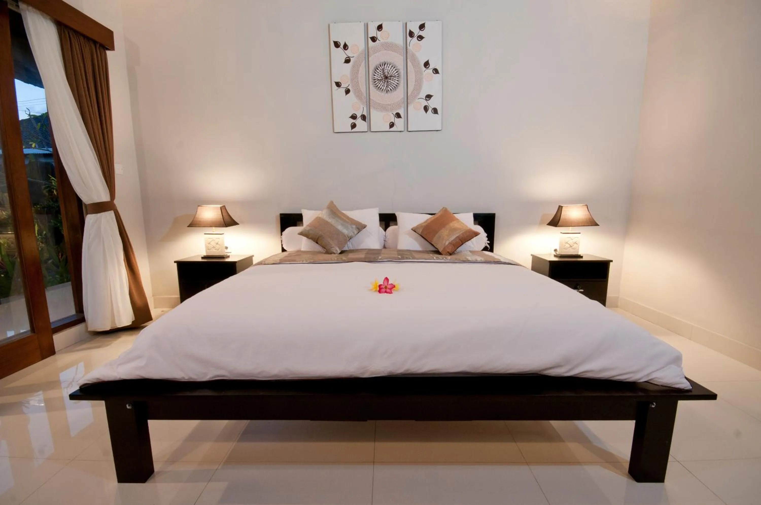 Bed in Matra Bali Guesthouse