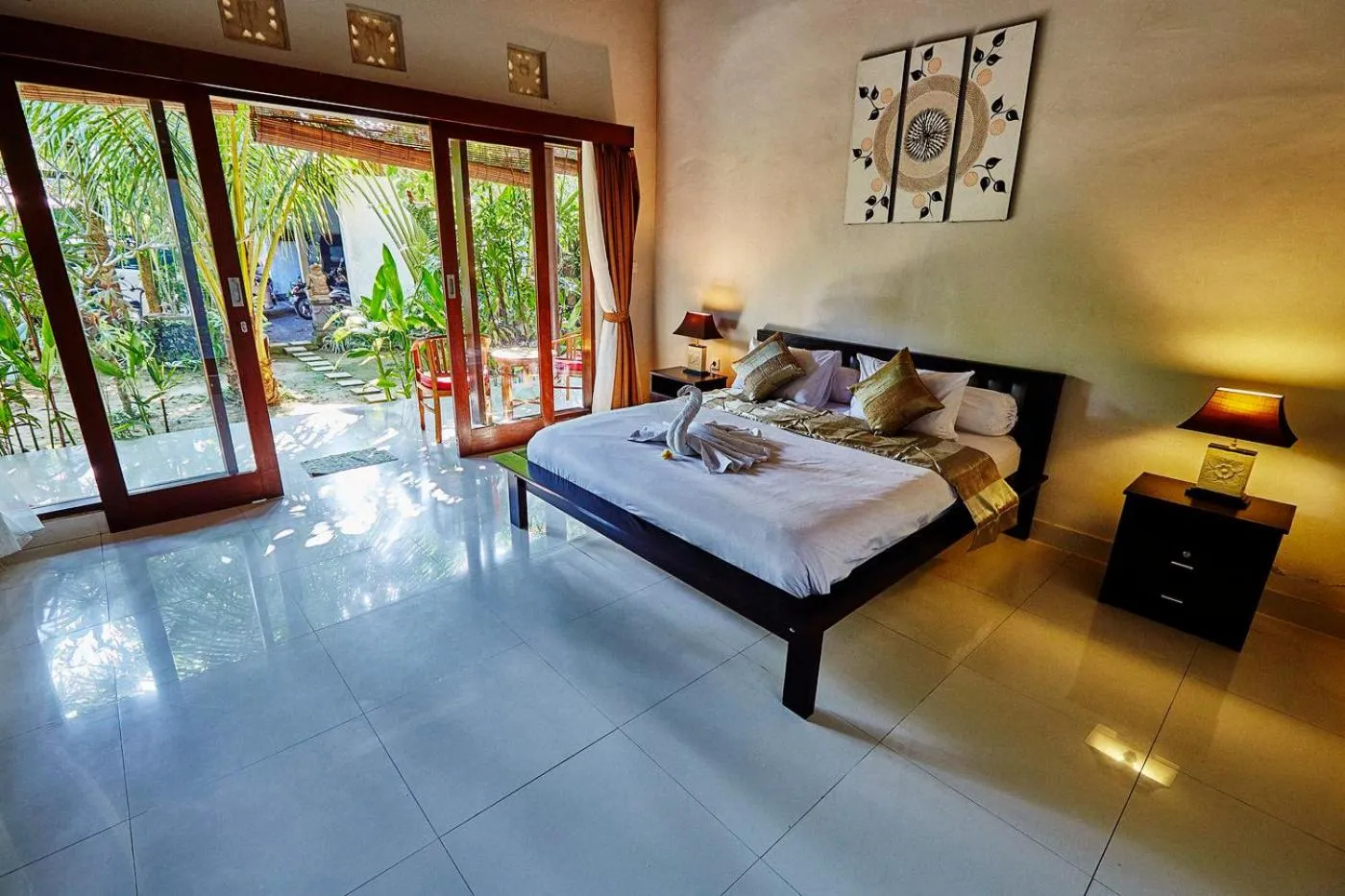 Bed in Matra Bali Guesthouse