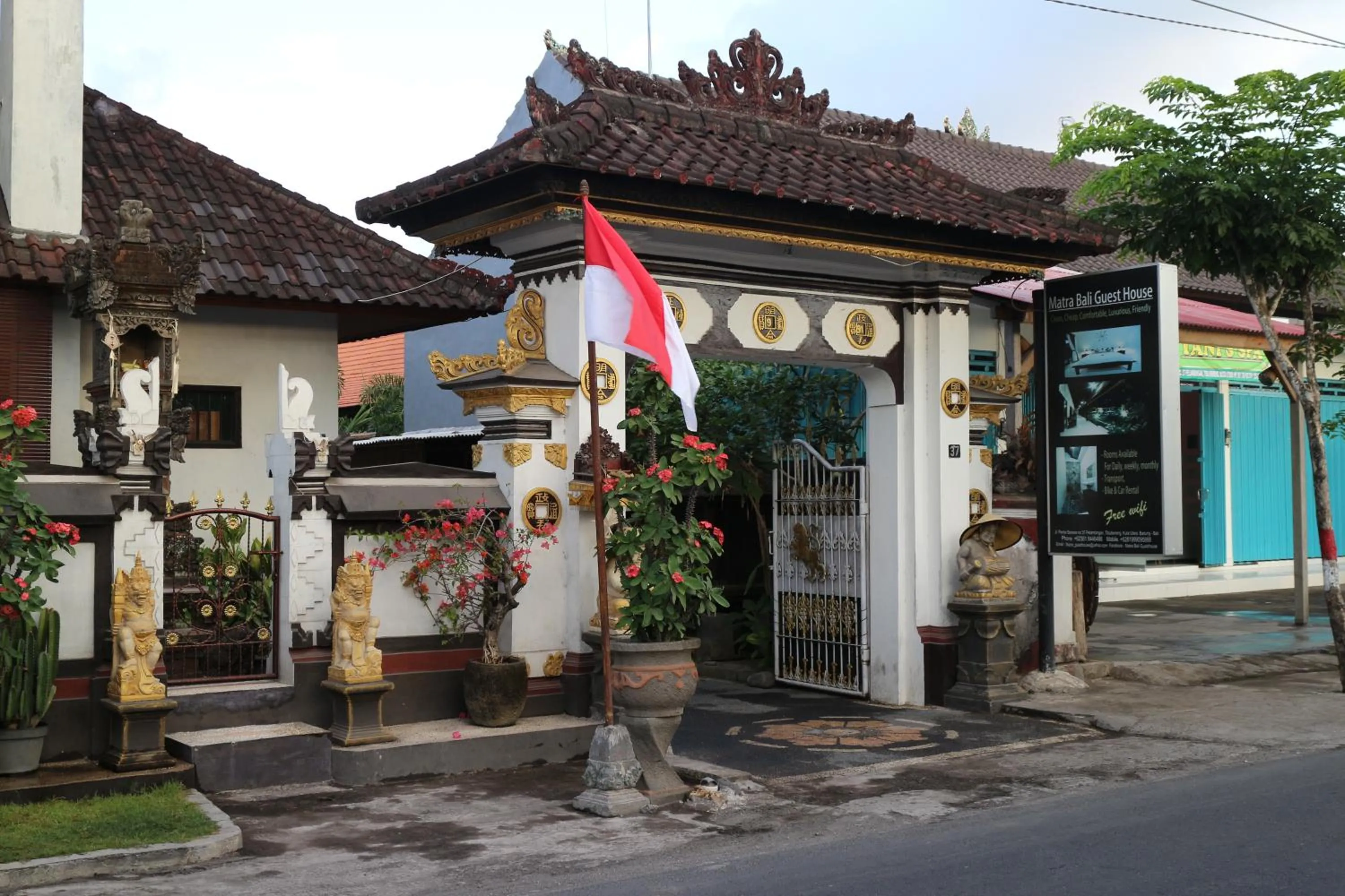 Property building in Matra Bali Guesthouse