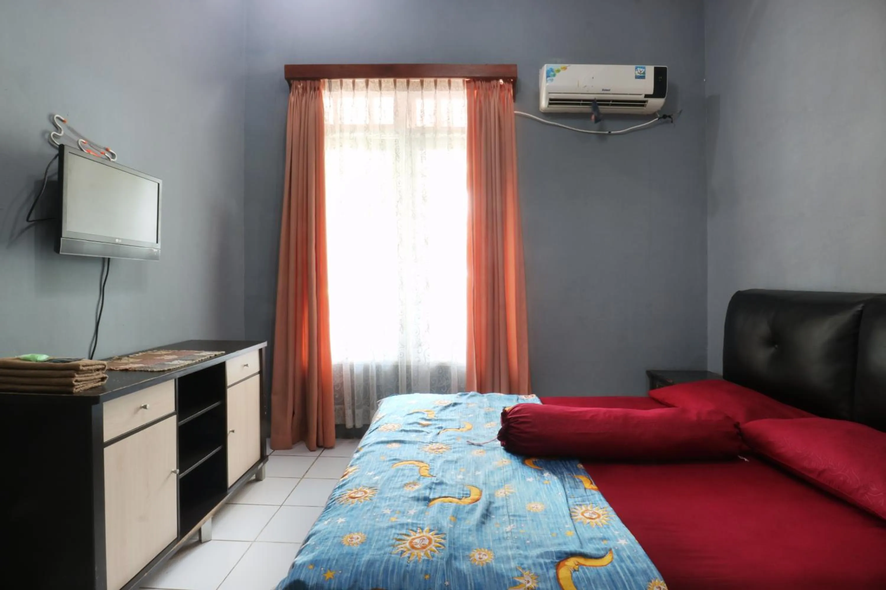 Bed in Villa Sri Manganti