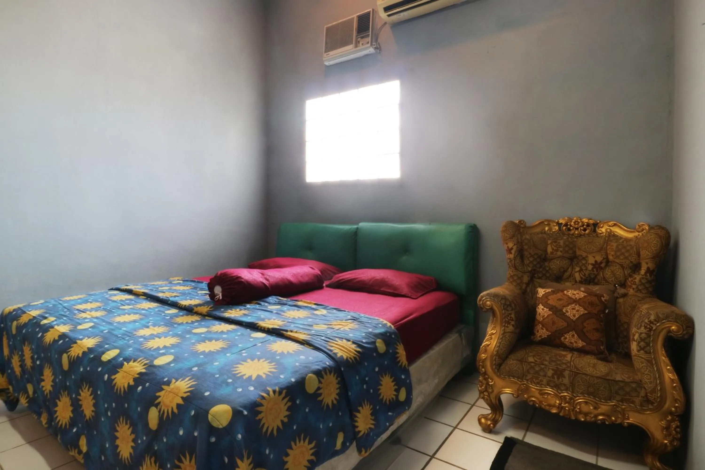 Bed in Villa Sri Manganti