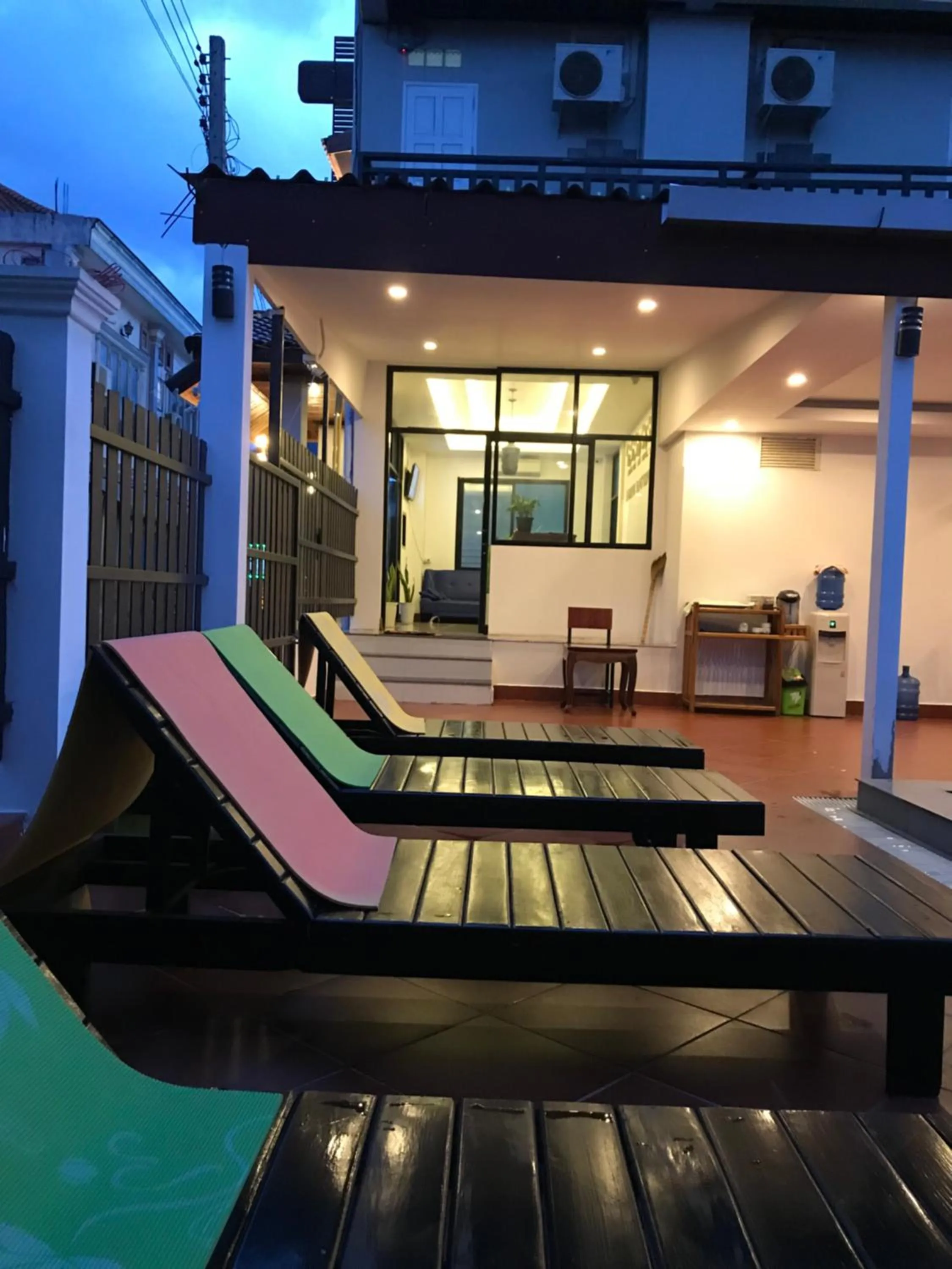 Swimming pool in Jasmine Vangvieng Hotel