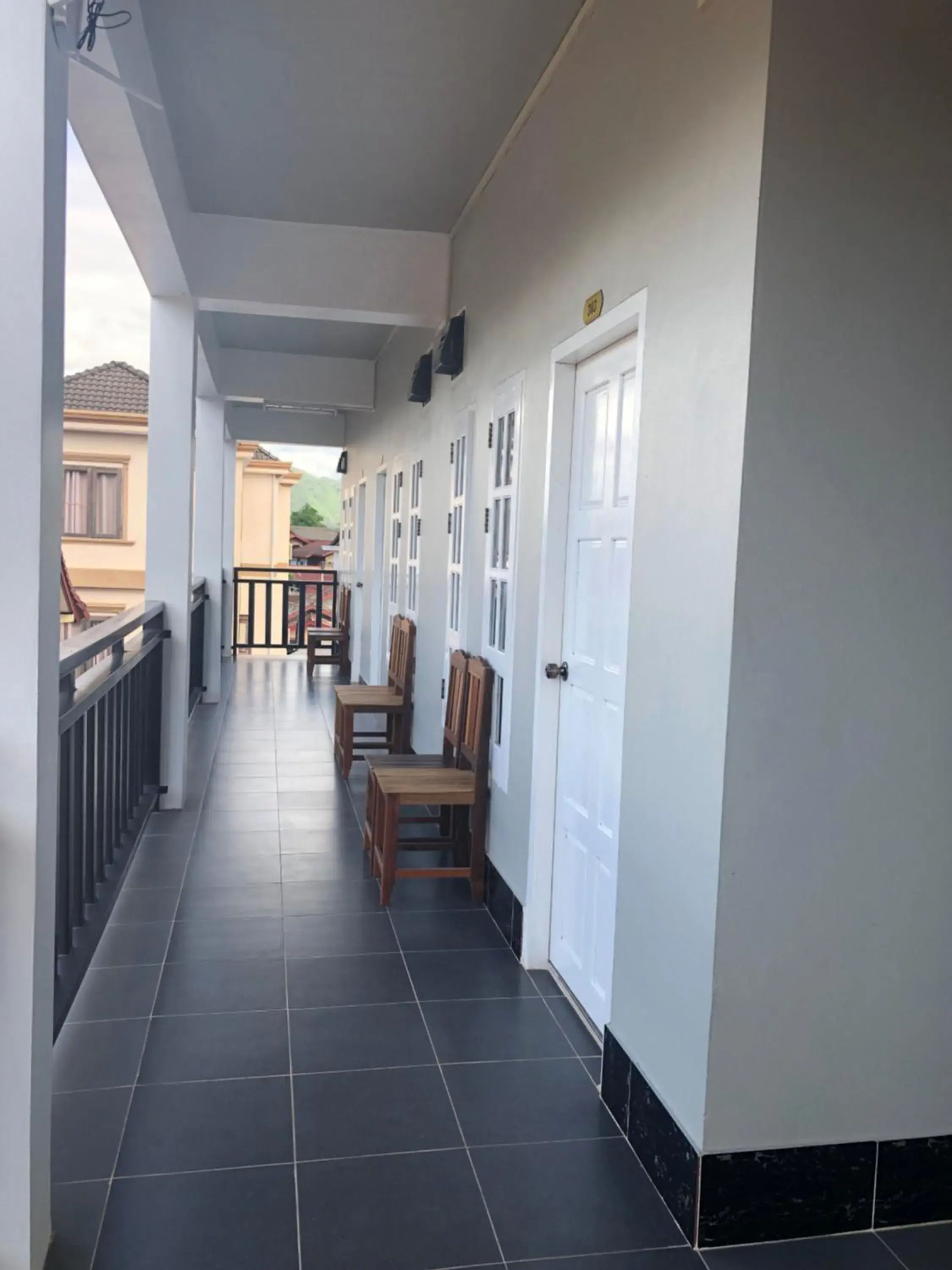 Mountain view in Jasmine Vangvieng Hotel Mountain view in Jasmine Vangvieng Hotel