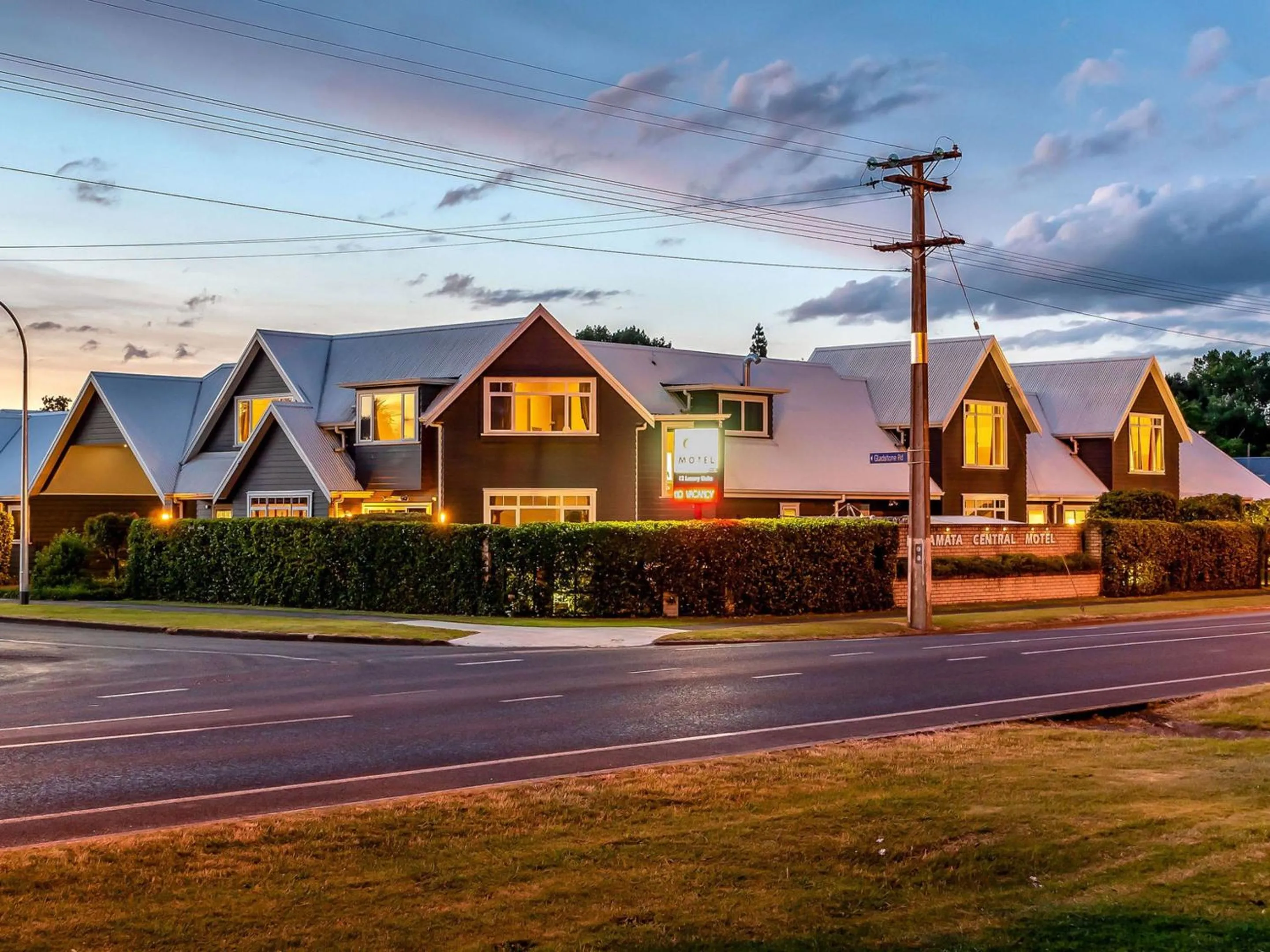 Property building in Matamata Central Motel