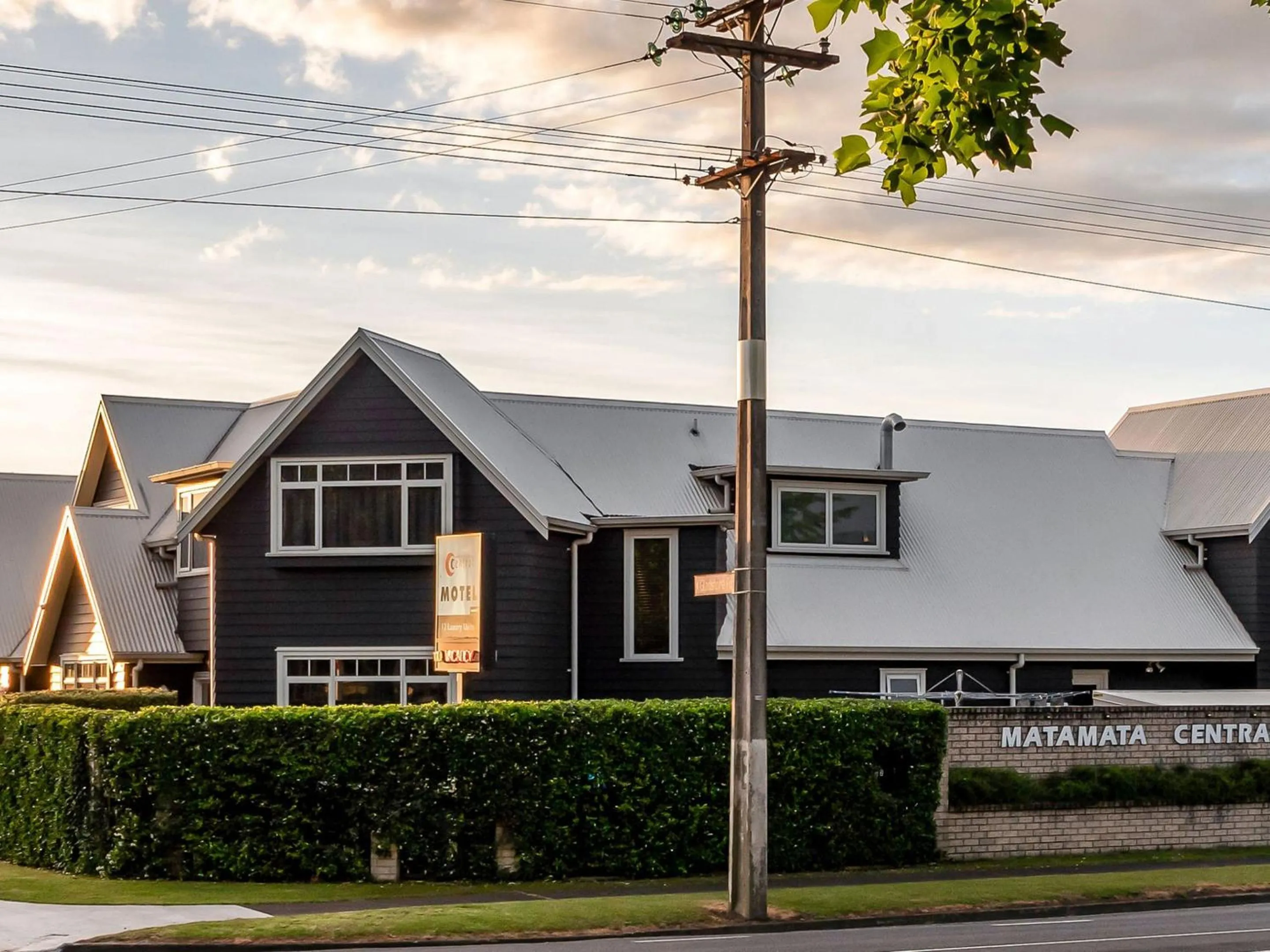 Property building in Matamata Central Motel