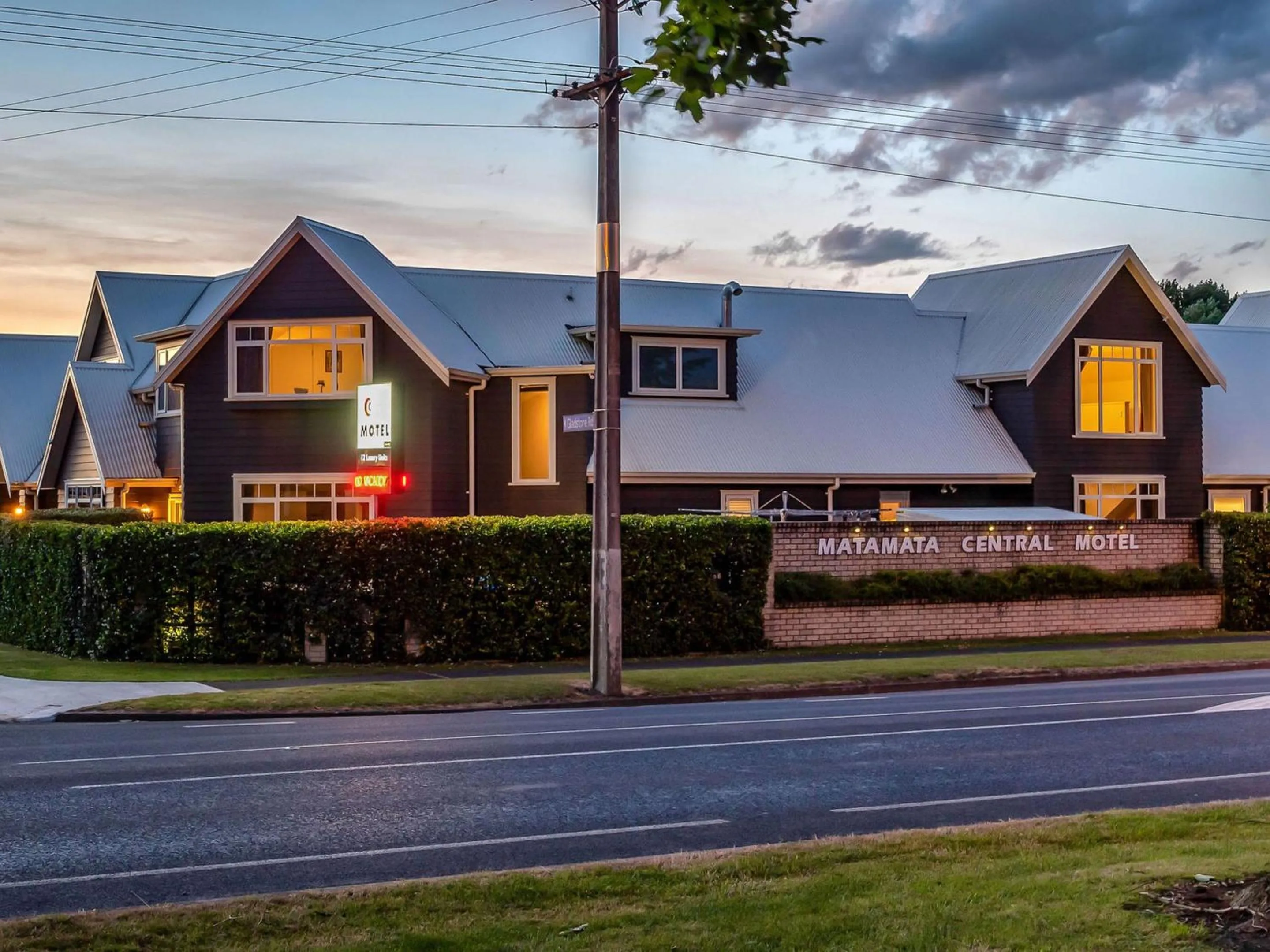 Property building in Matamata Central Motel