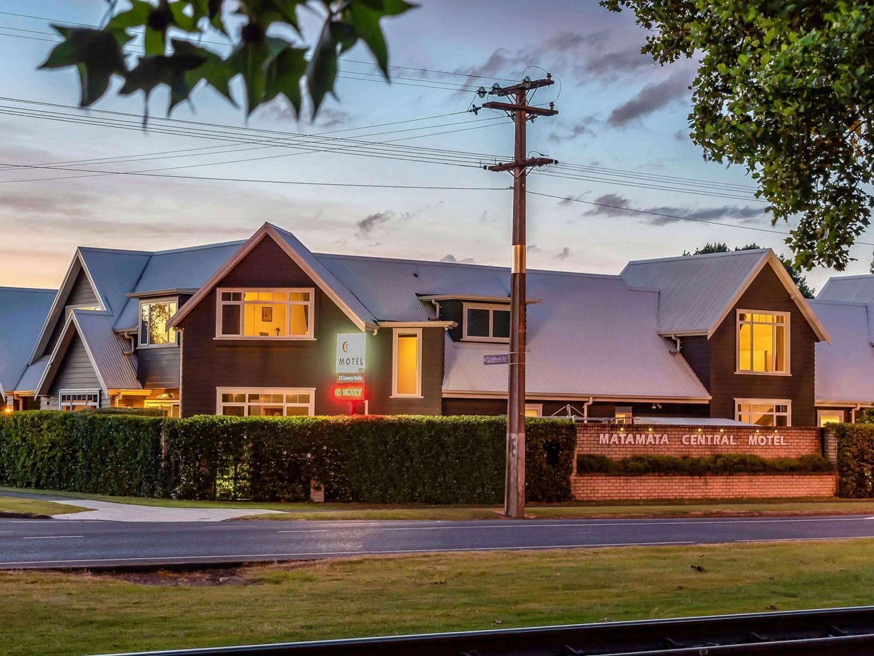 Property building in Matamata Central Motel